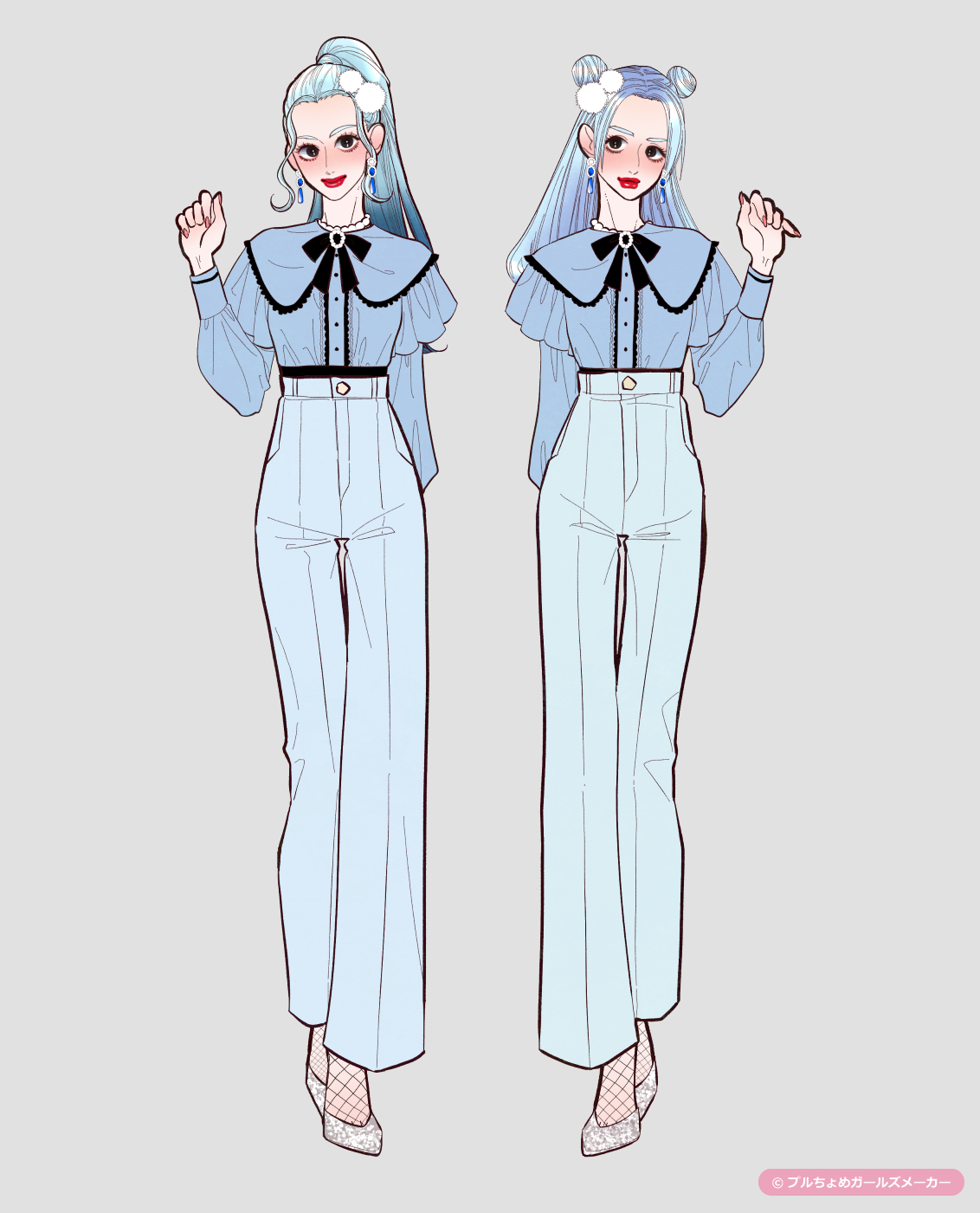 ガールズメーカーで作られた女の子1