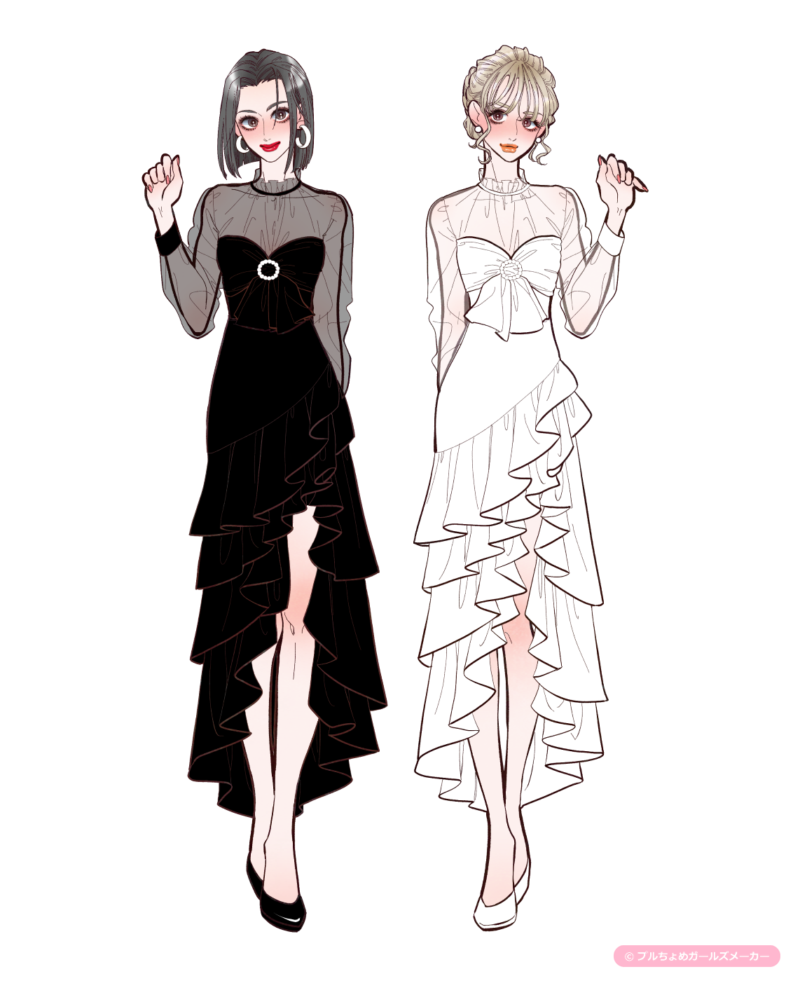 ガールズメーカーで作られた女の子4