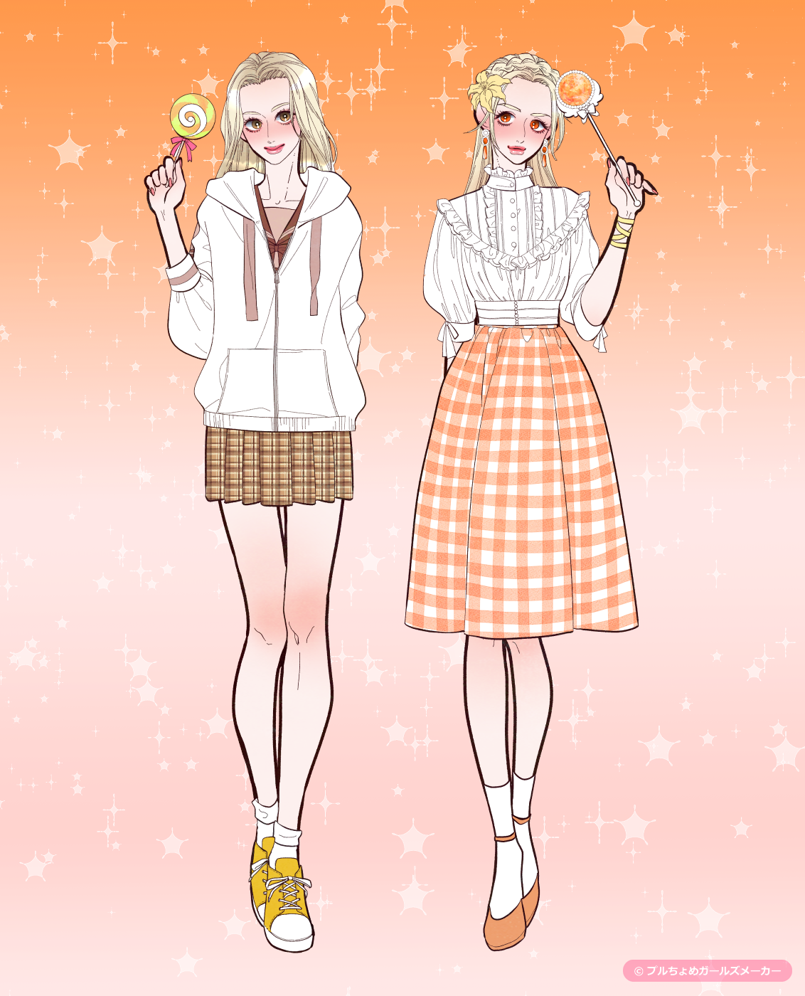 ガールズメーカーで作られた女の子2