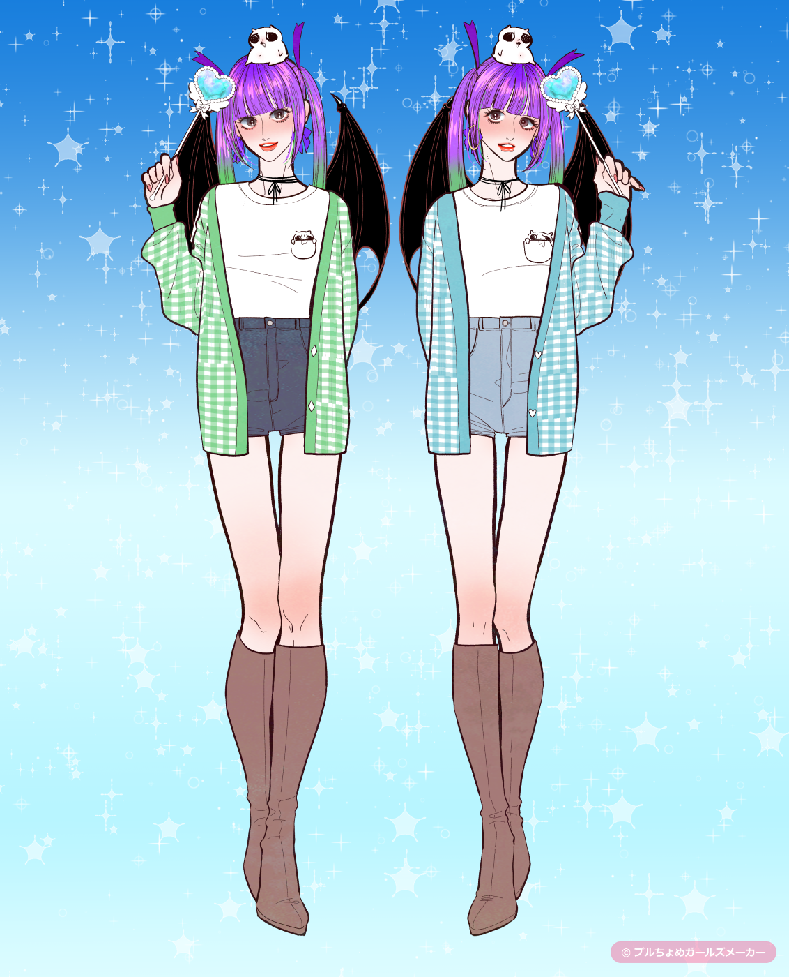 ガールズメーカーで作られた女の子2