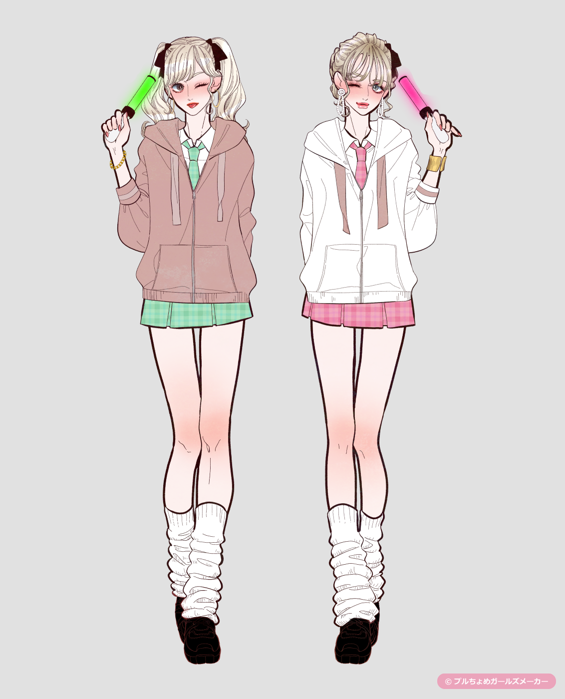 ガールズメーカーで作られた女の子2