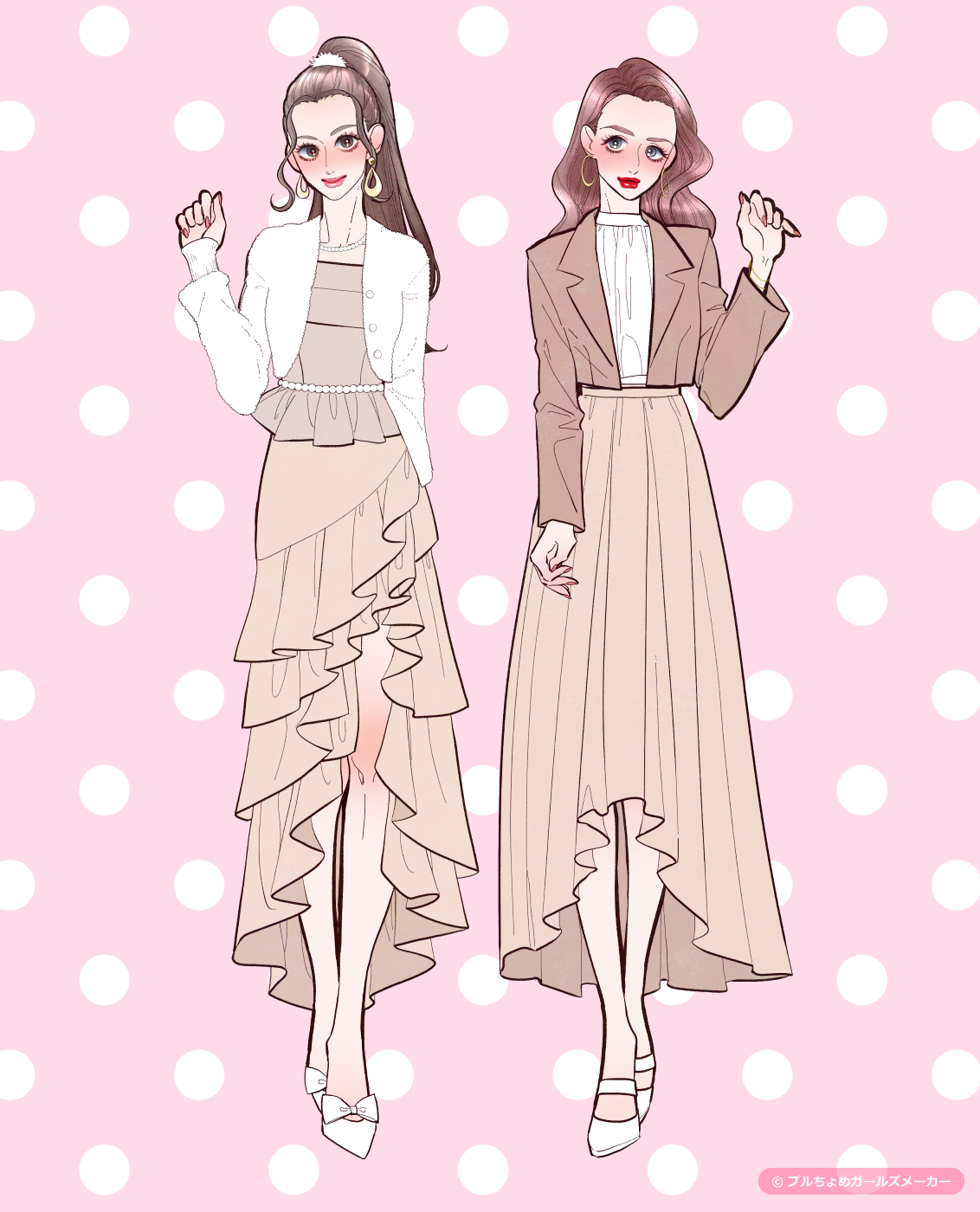 ガールズメーカーで作られた女の子2