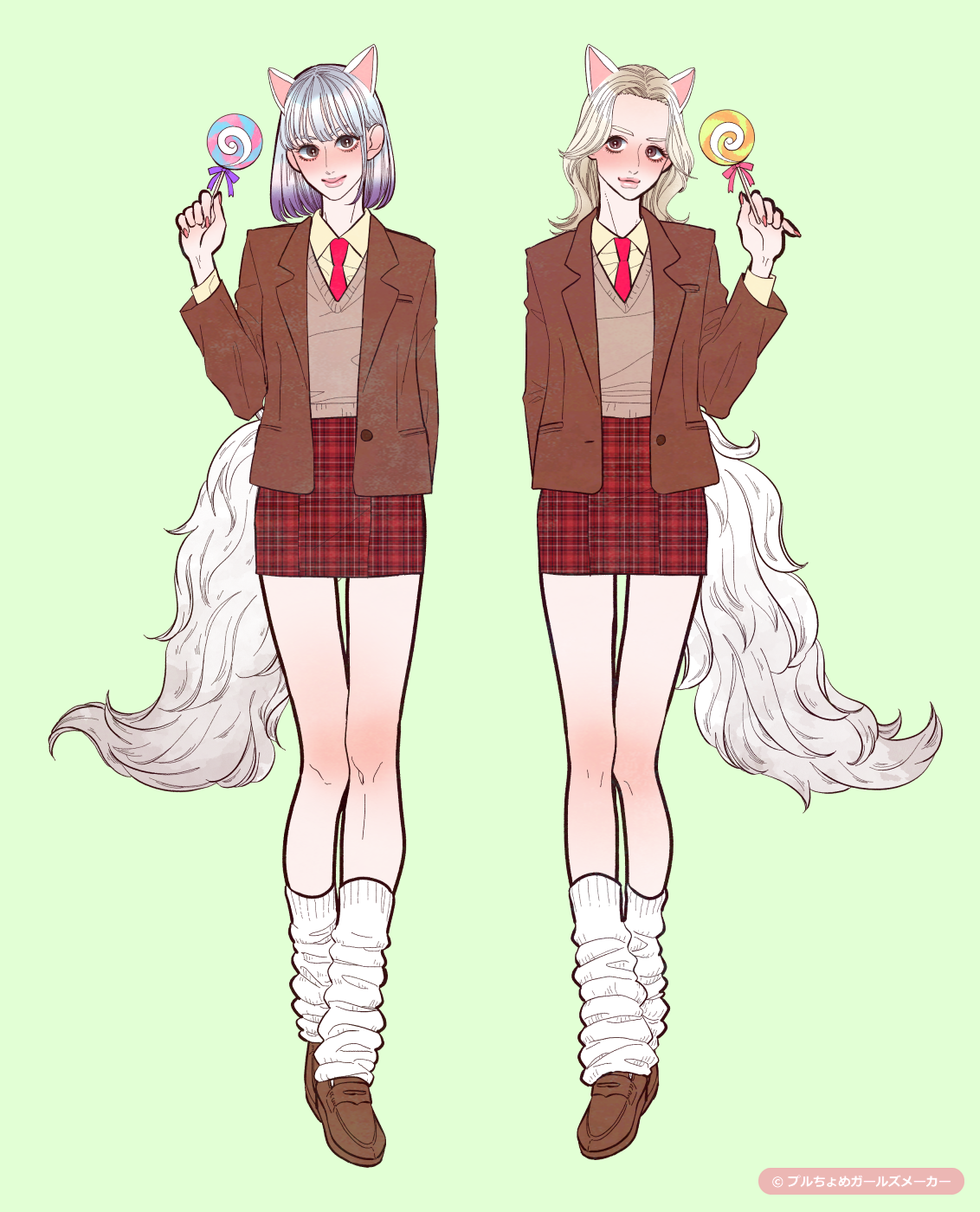 ガールズメーカーで作られた女の子4