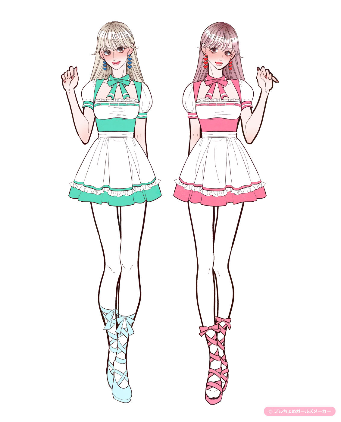 ガールズメーカーで作られた女の子15