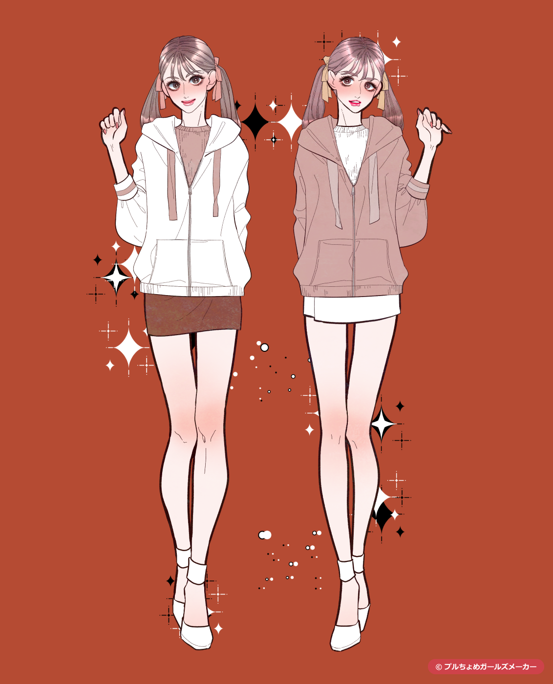 ガールズメーカーで作られた女の子4