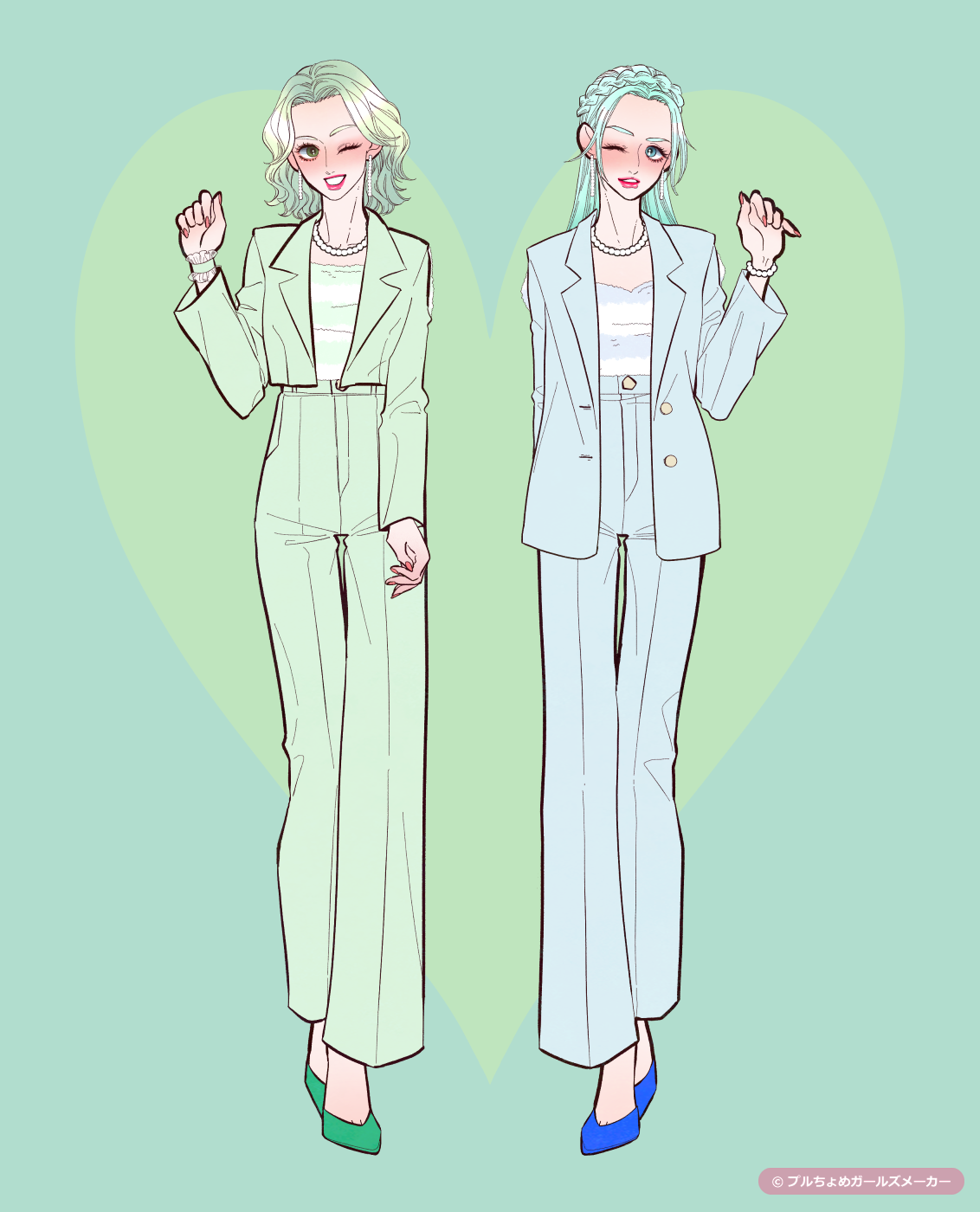 ガールズメーカーで作られた女の子4