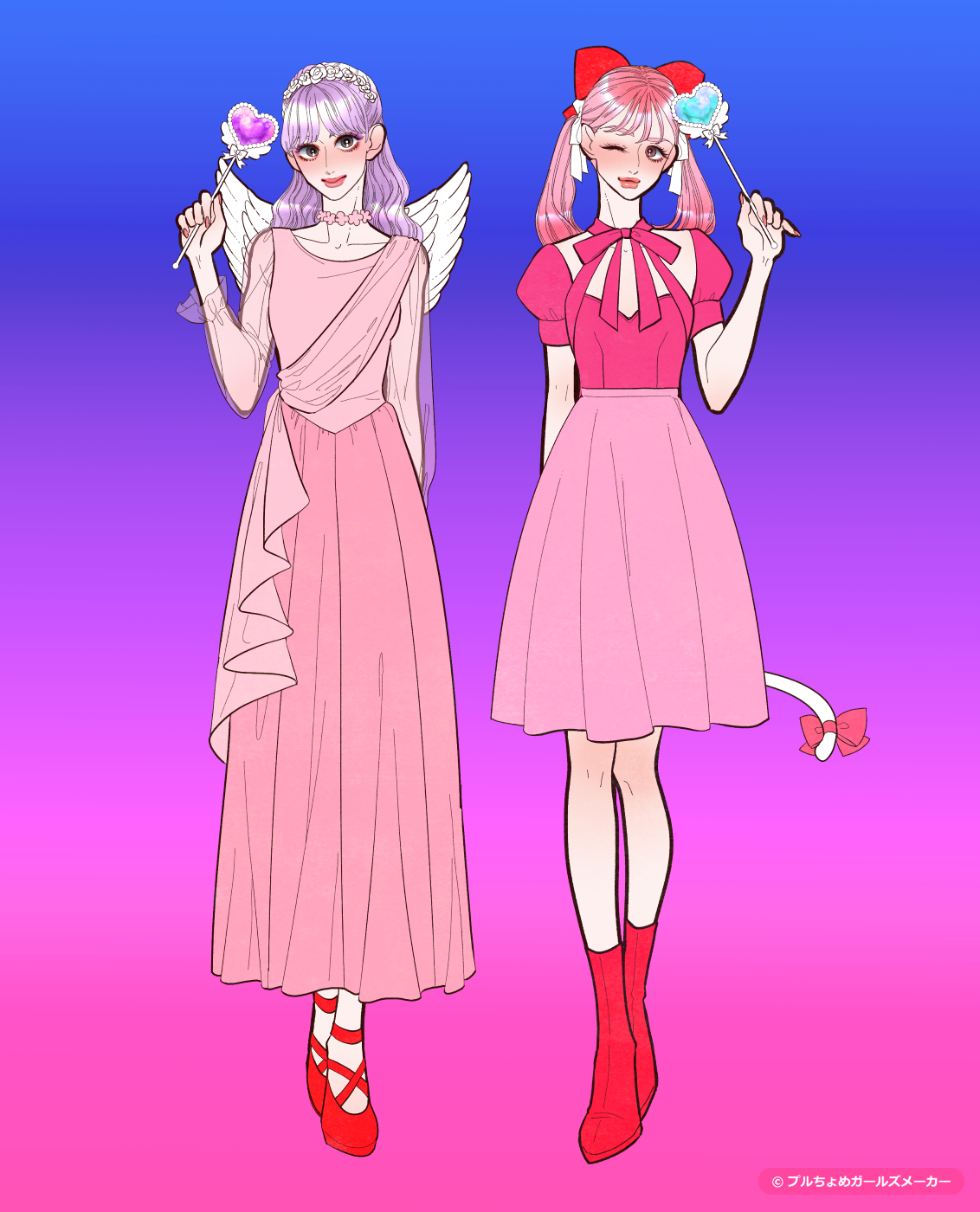 ガールズメーカーで作られた女の子2