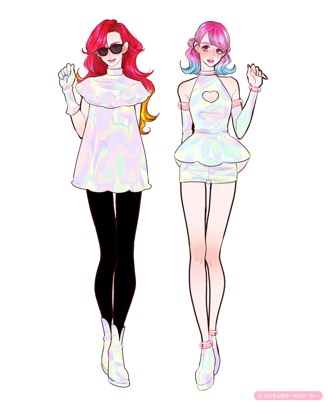 ガールズメーカーで作られた女の子4