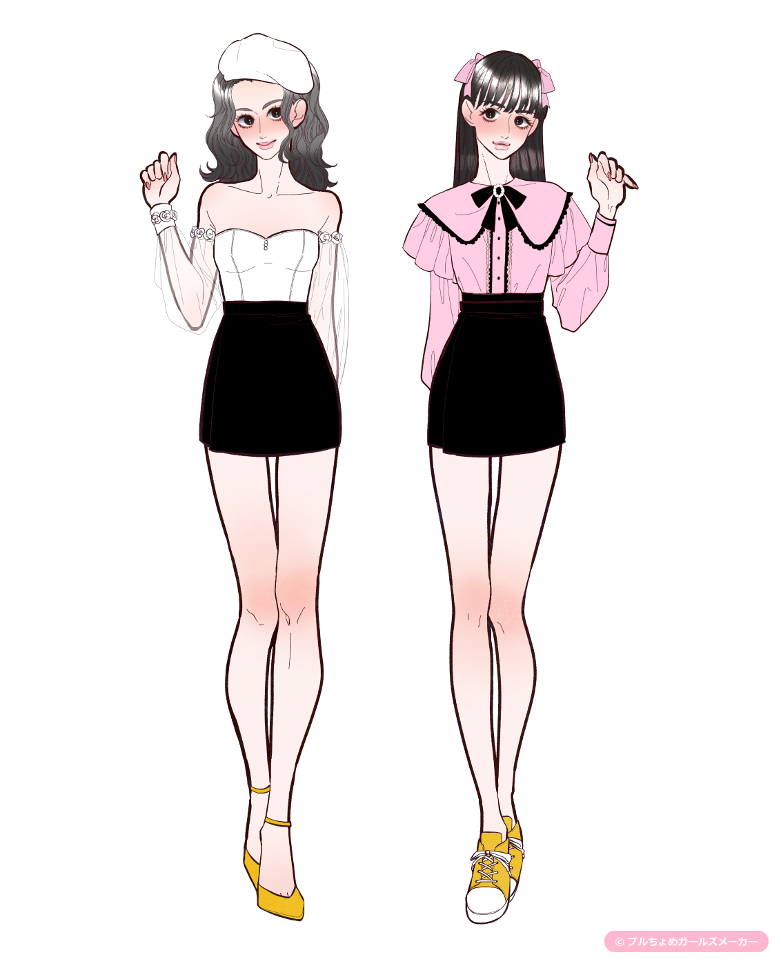 ガールズメーカーで作られた女の子2