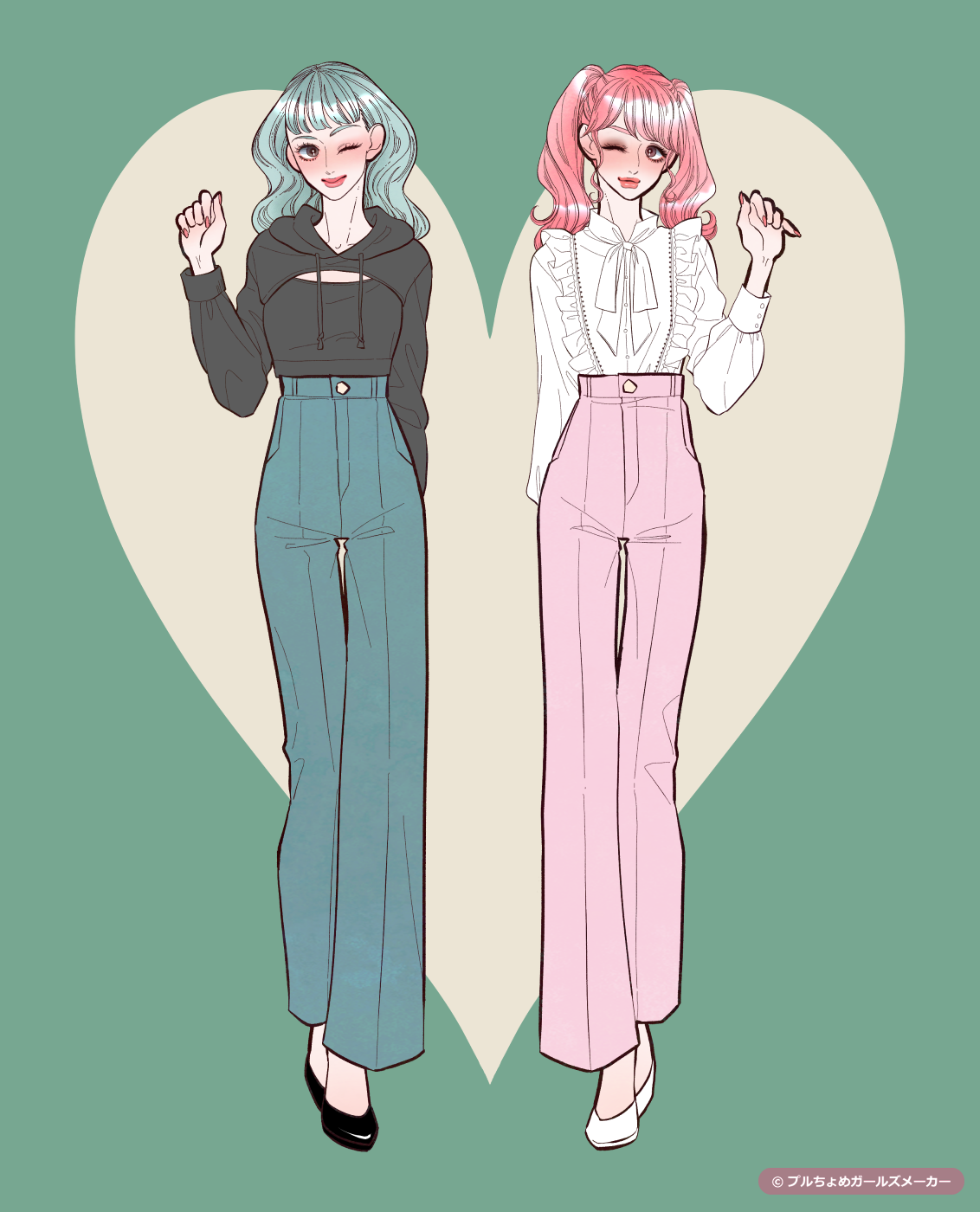 ガールズメーカーで作られた女の子5