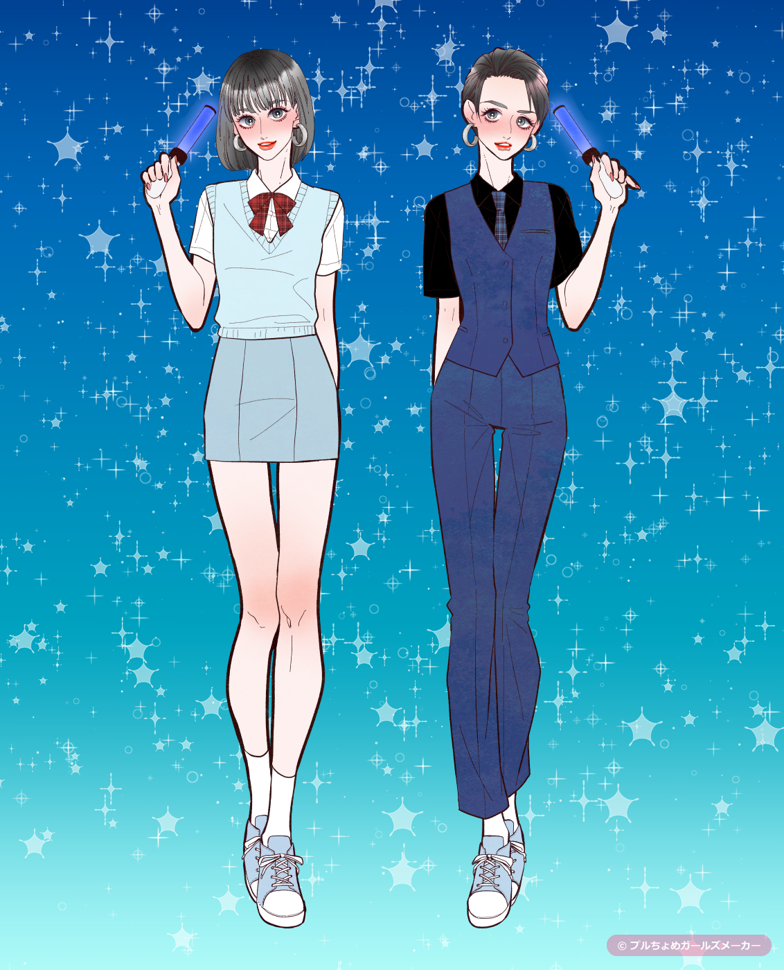 ガールズメーカーで作られた女の子24