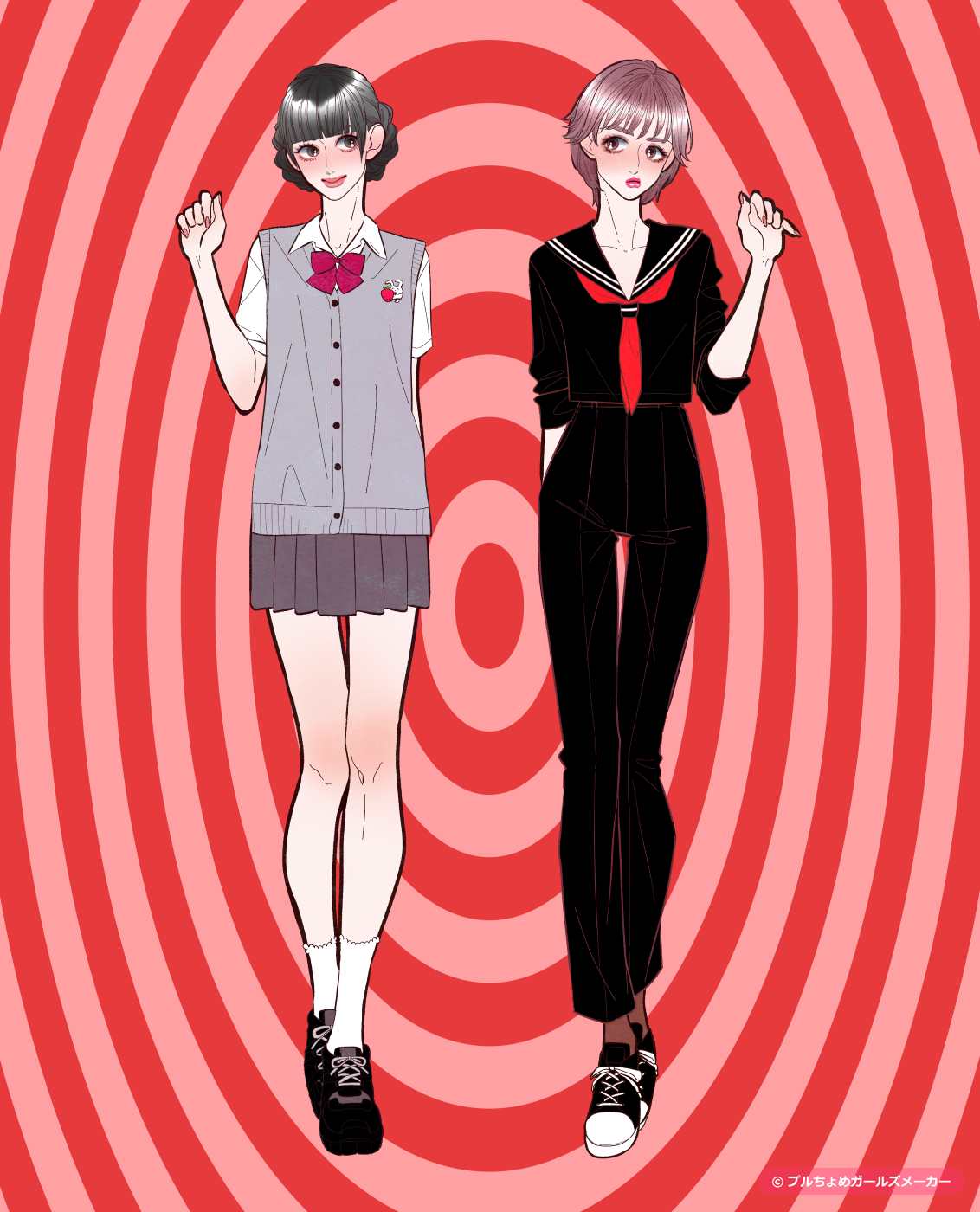 ガールズメーカーで作られた女の子12