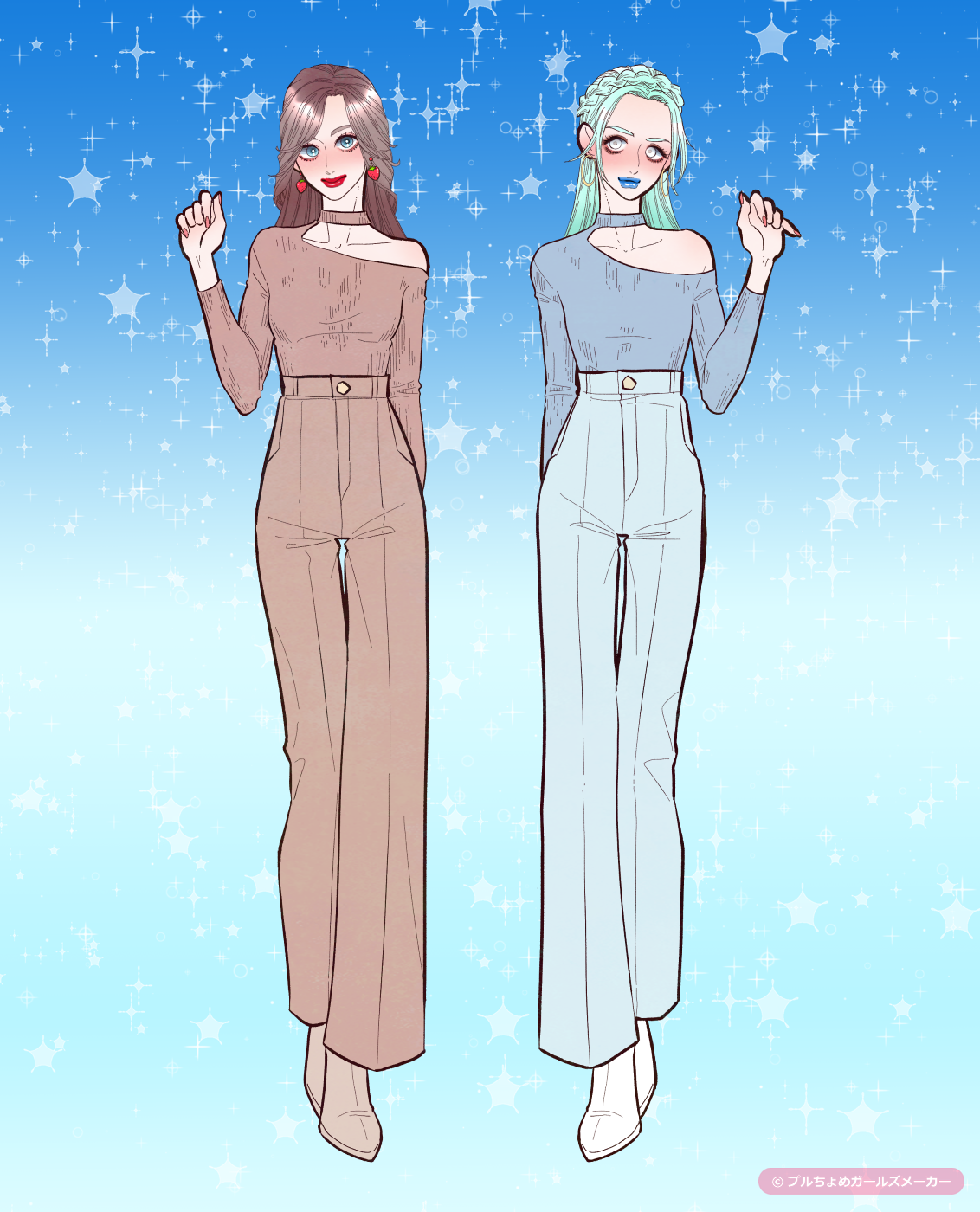 ガールズメーカーで作られた女の子2