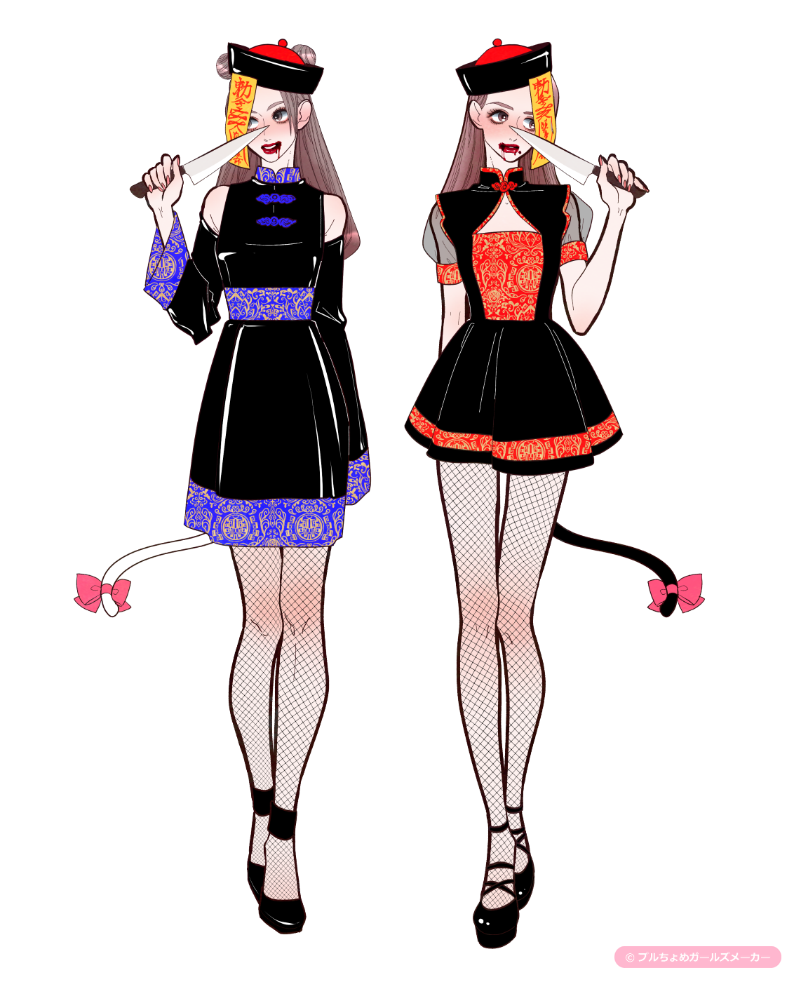 ガールズメーカーで作られた女の子4