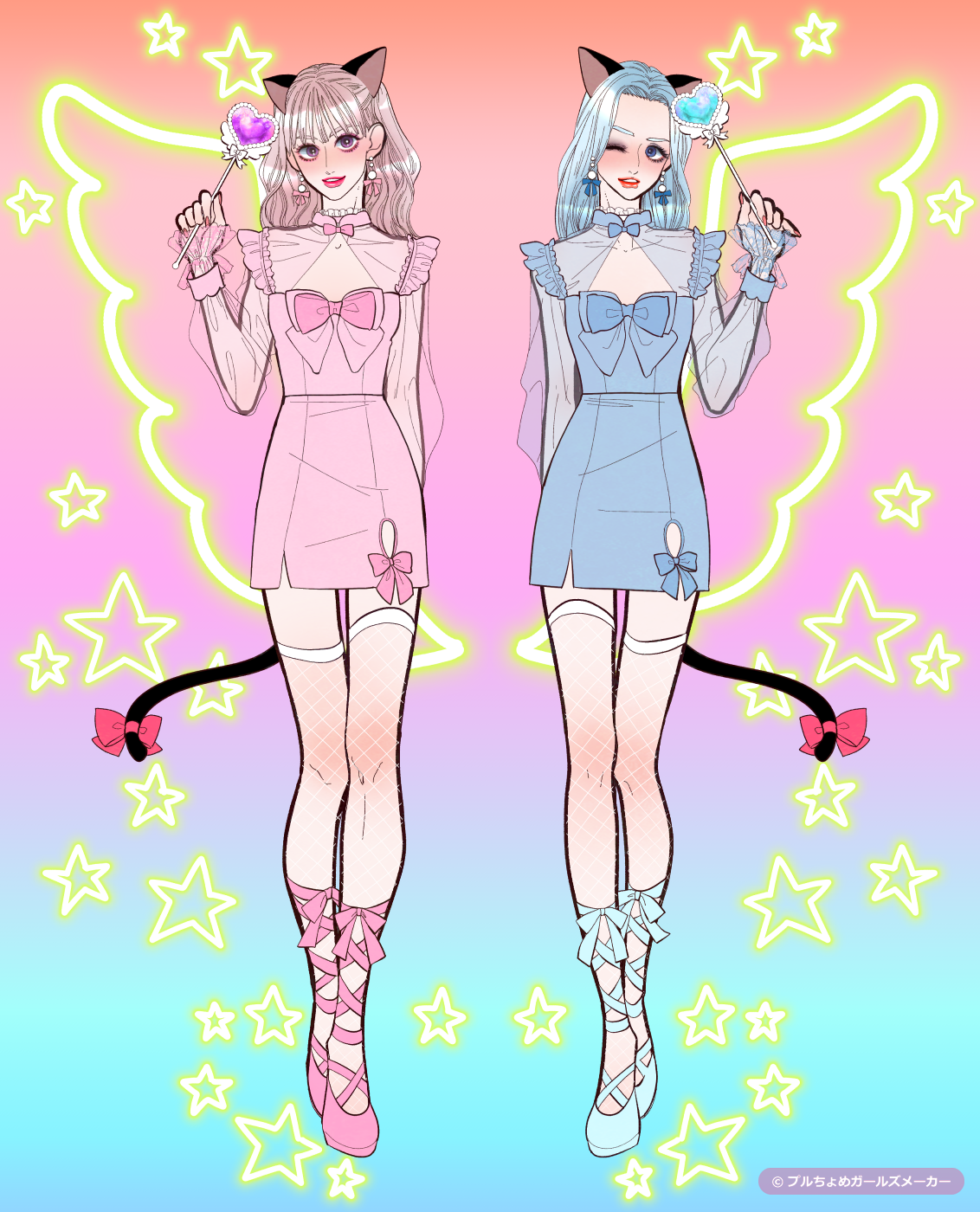 ガールズメーカーで作られた女の子1