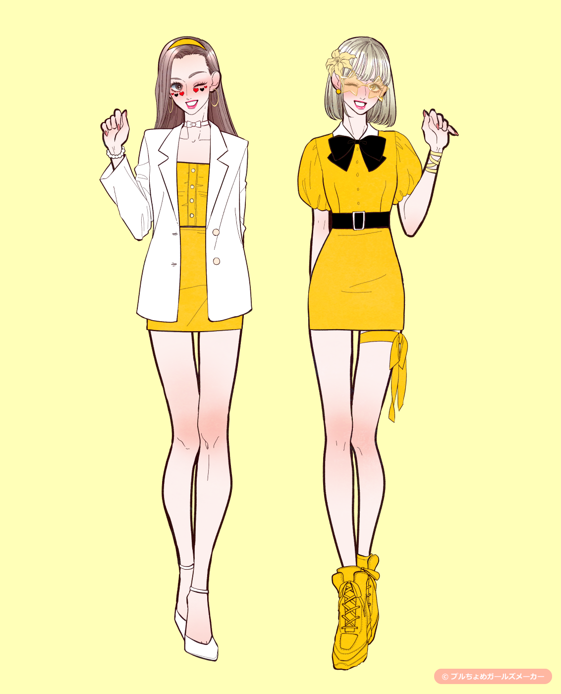 ガールズメーカーで作られた女の子2