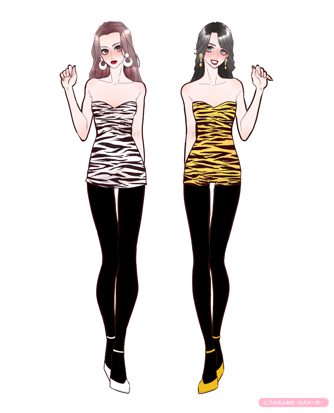 ガールズメーカーで作られた女の子2