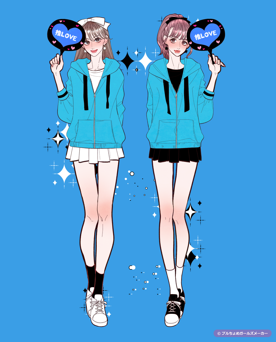 ガールズメーカーで作られた女の子4