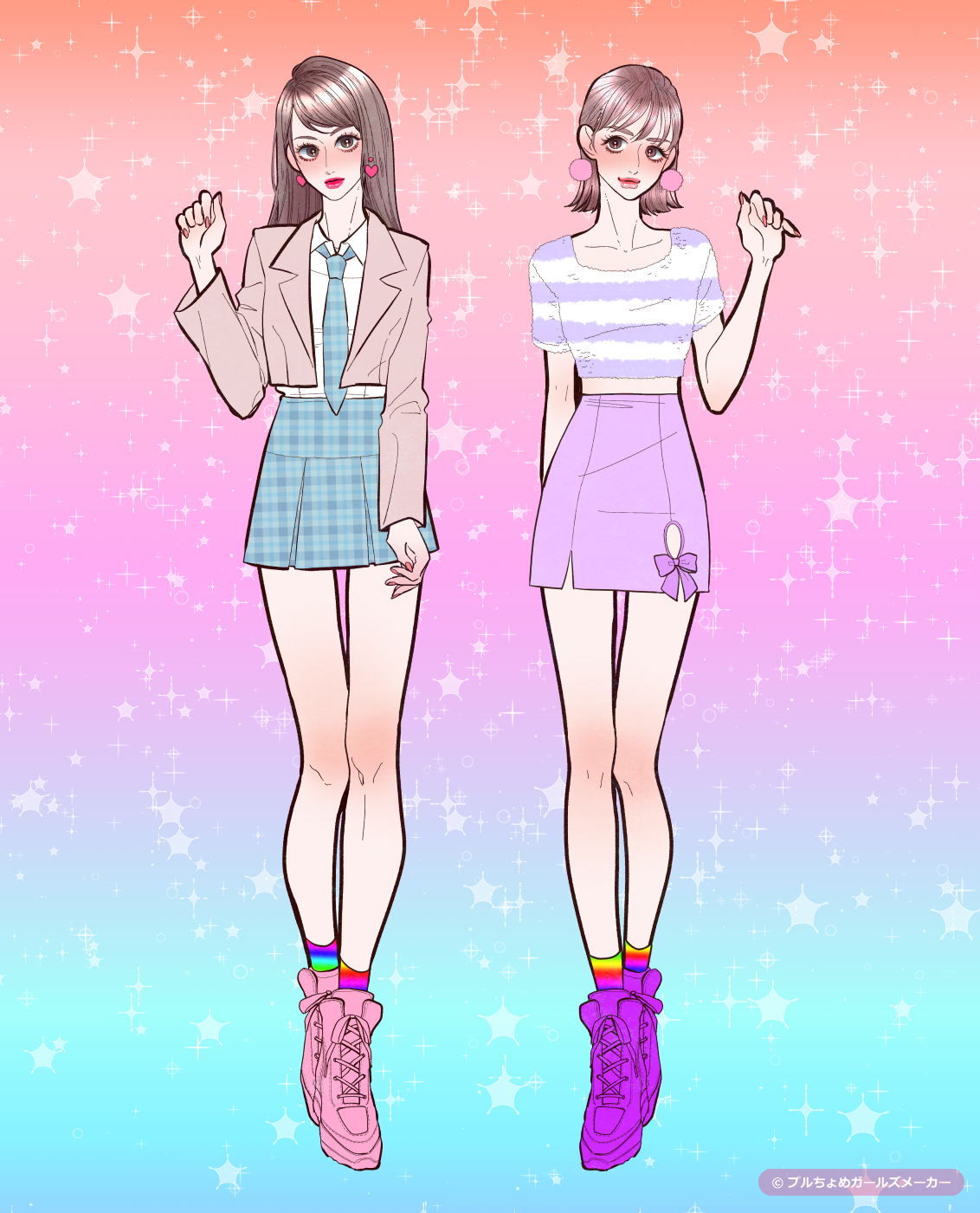 ガールズメーカーで作られた女の子6