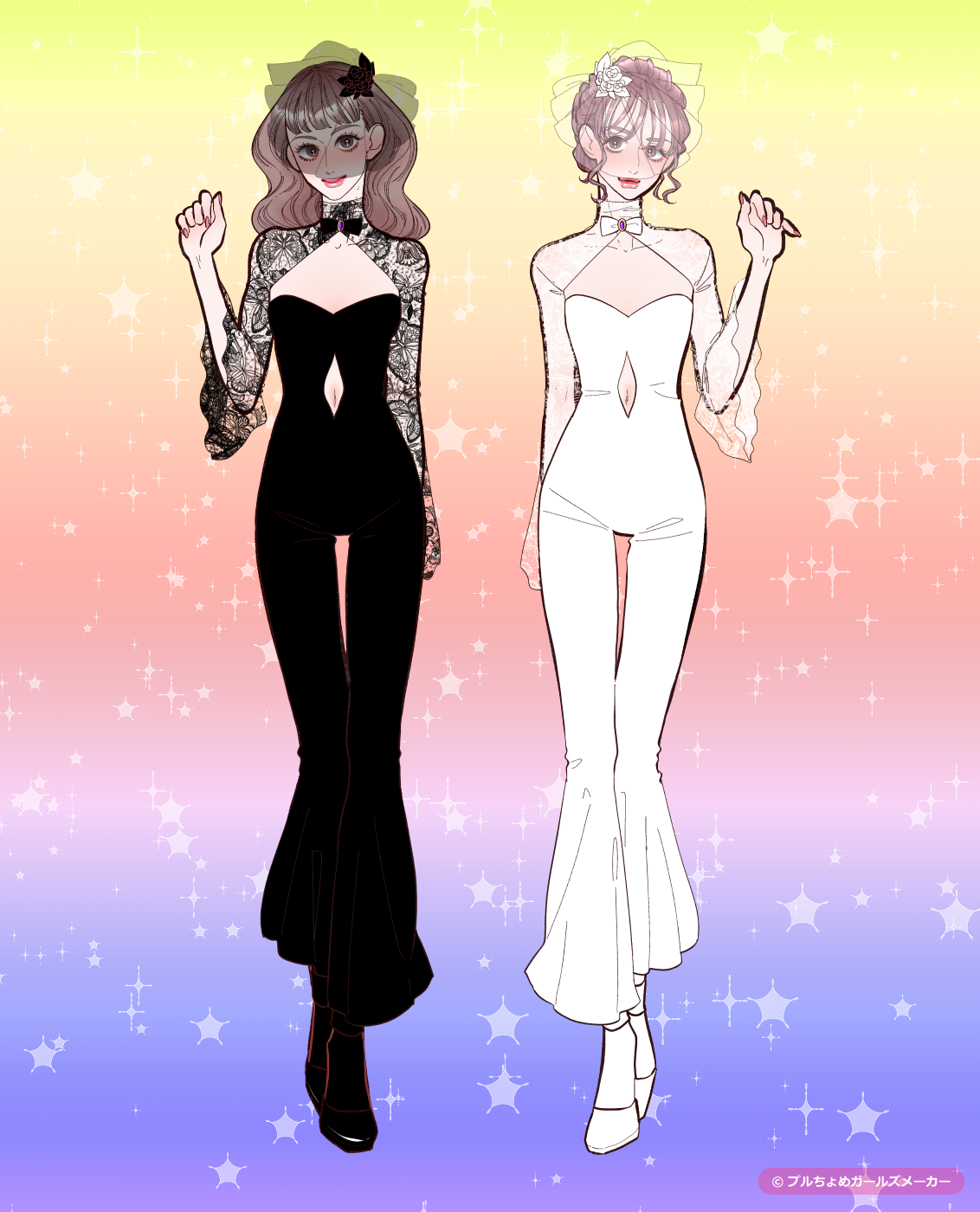 ガールズメーカーで作られた女の子4