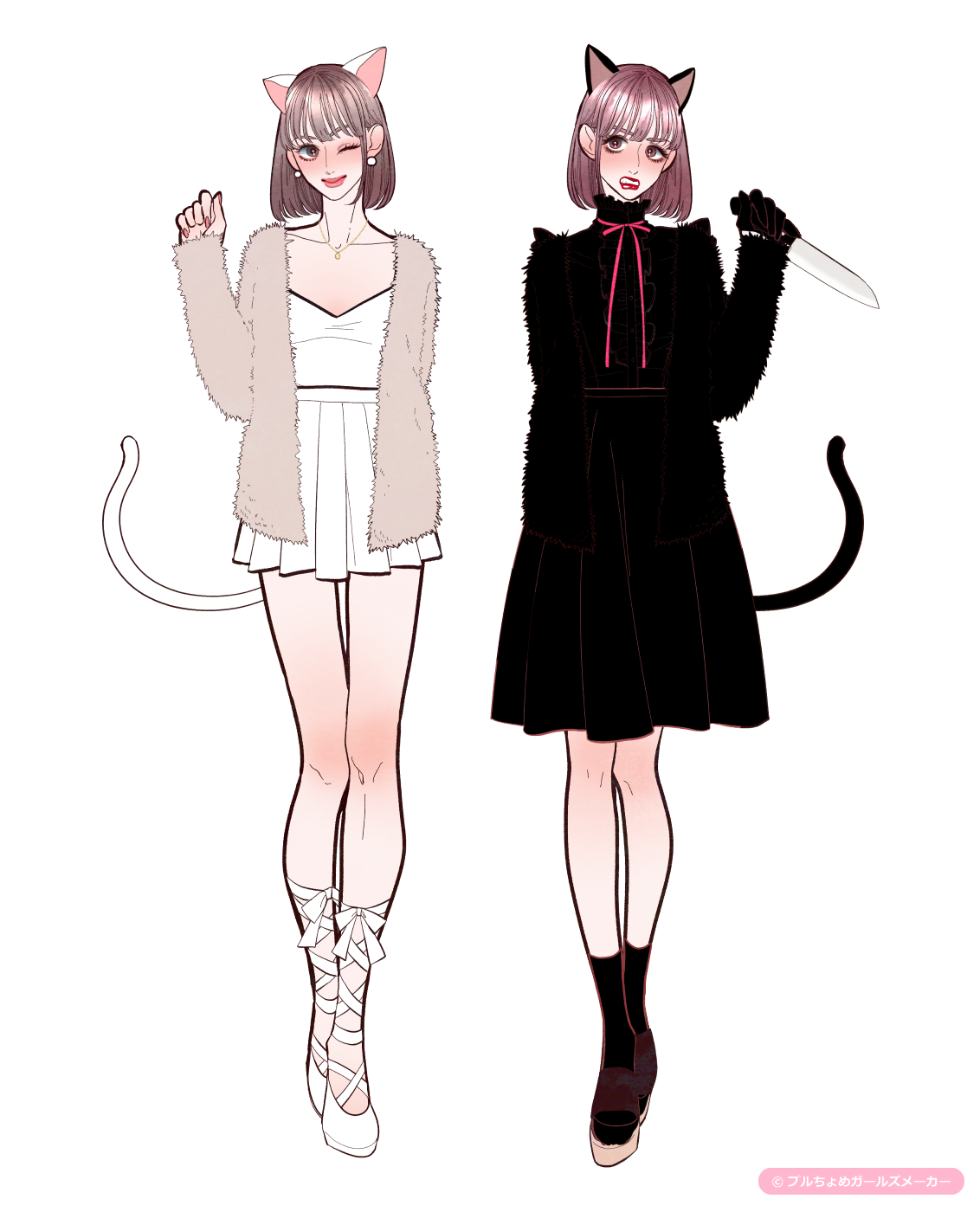 ガールズメーカーで作られた女の子3