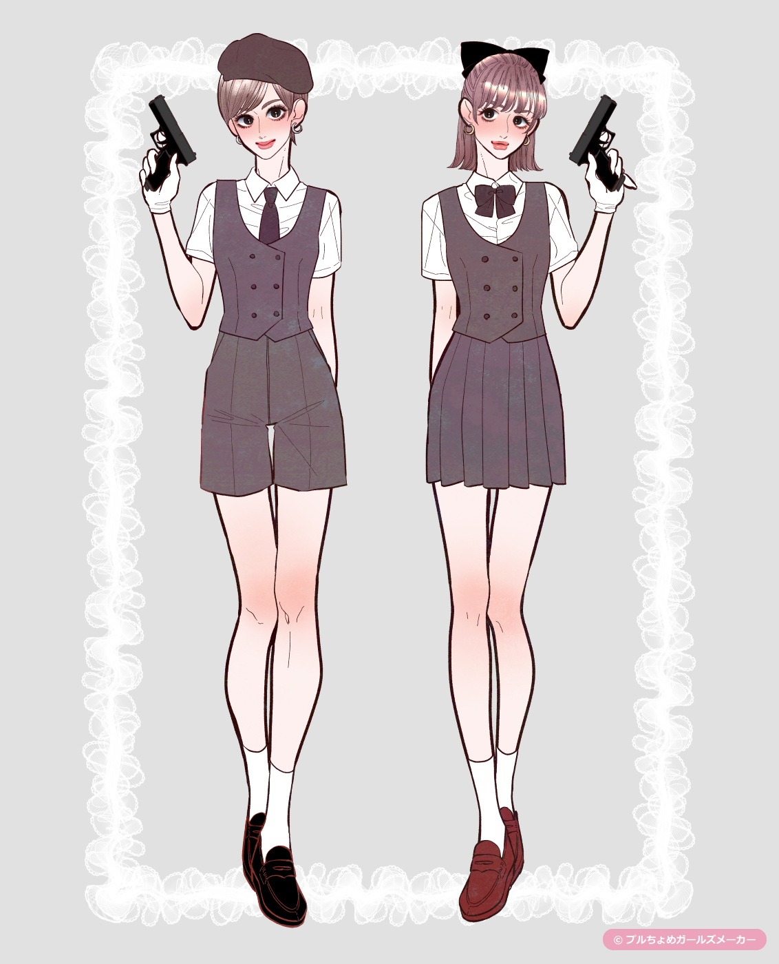 ガールズメーカーで作られた女の子5