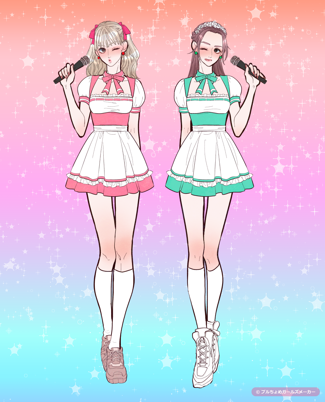 ガールズメーカーで作られた女の子8