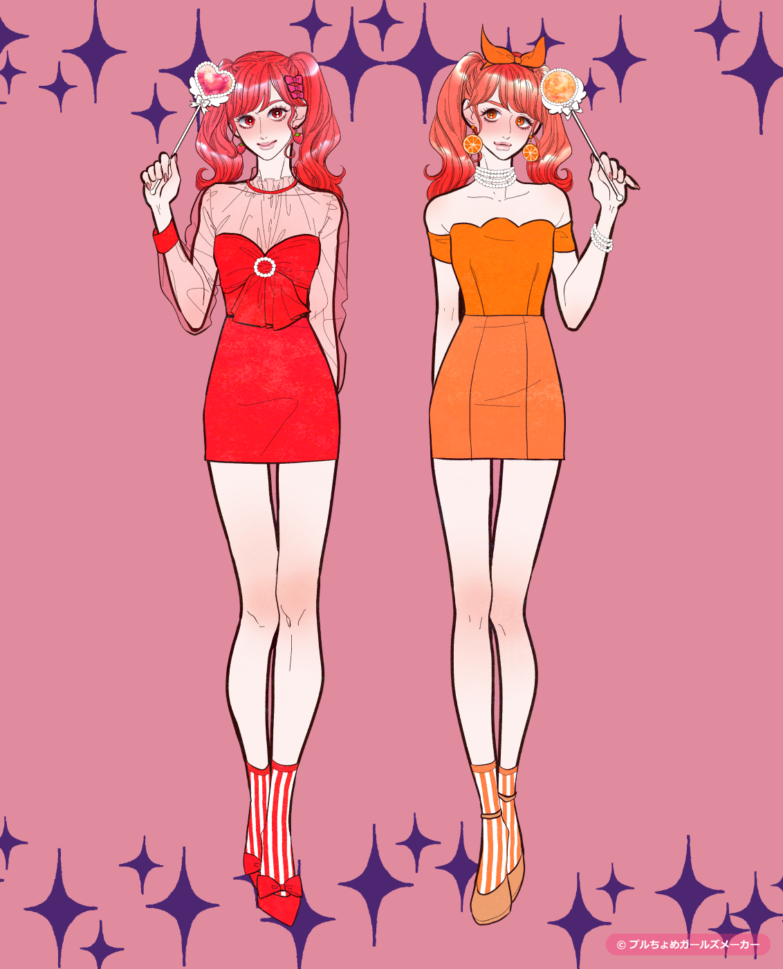 ガールズメーカーで作られた女の子1