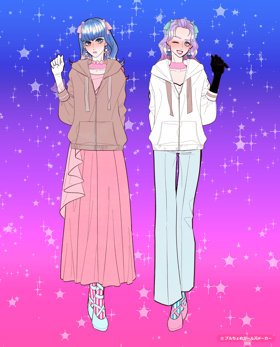 ガールズメーカーで作られた女の子3