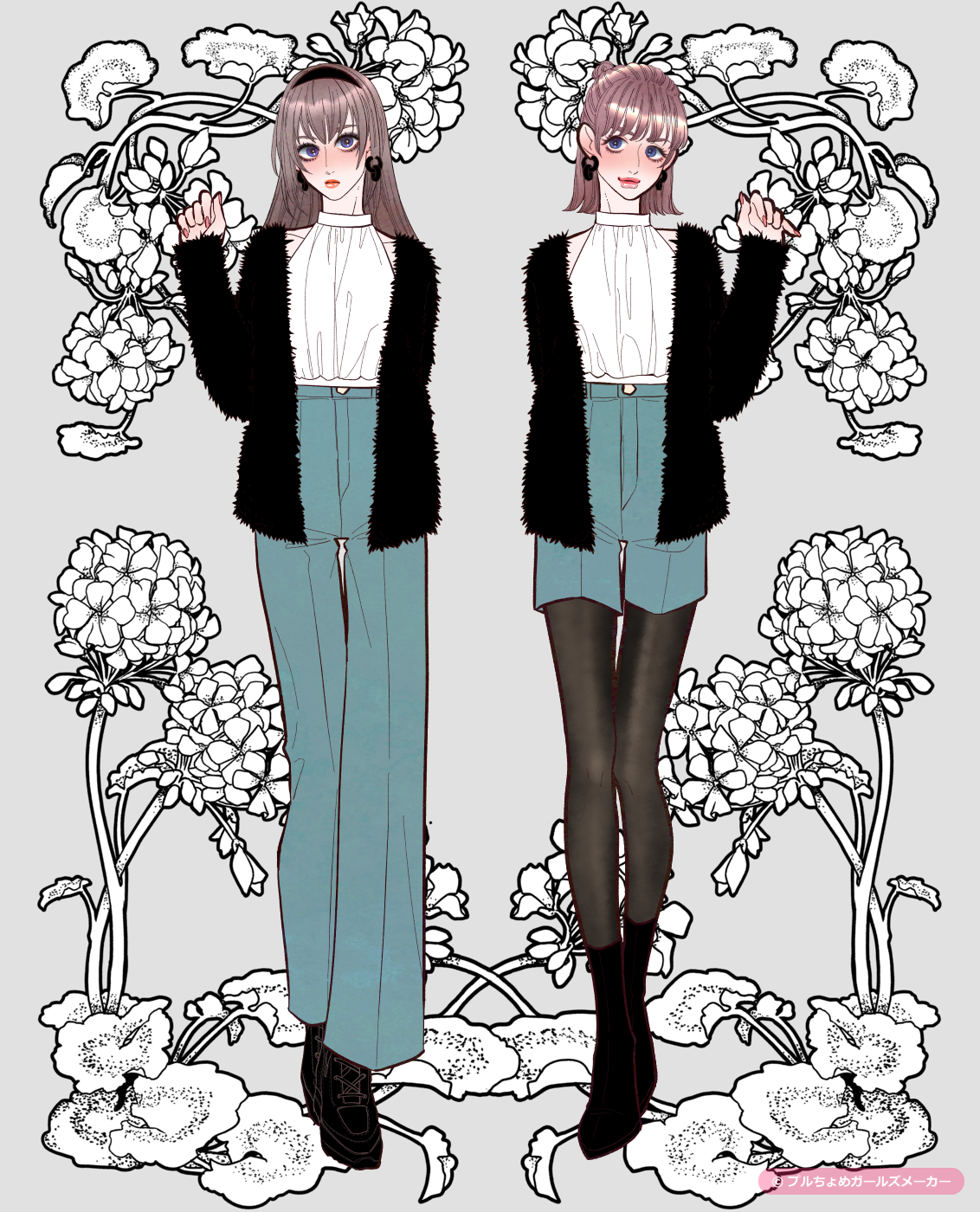 ガールズメーカーで作られた女の子6