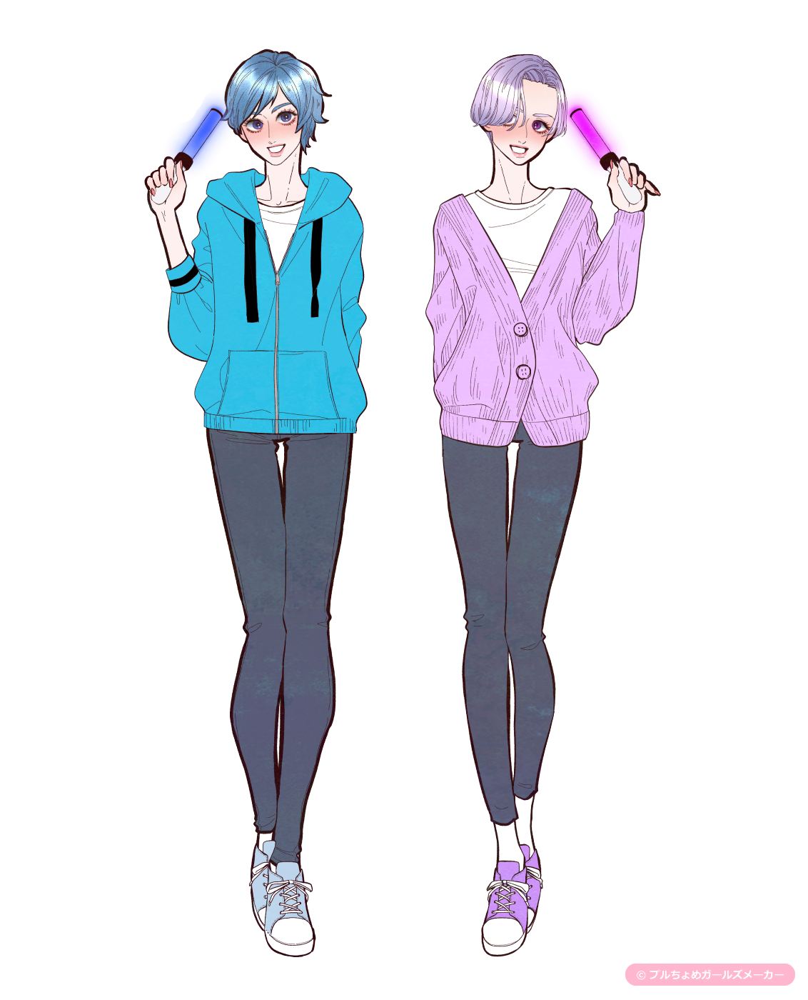 ガールズメーカーで作られた女の子2