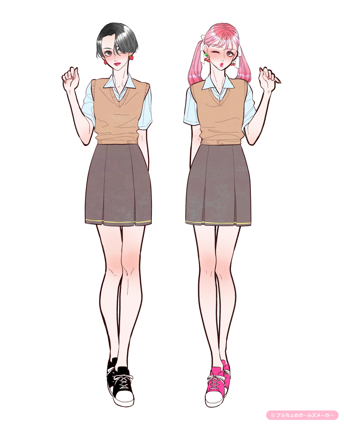 ガールズメーカーで作られた女の子2