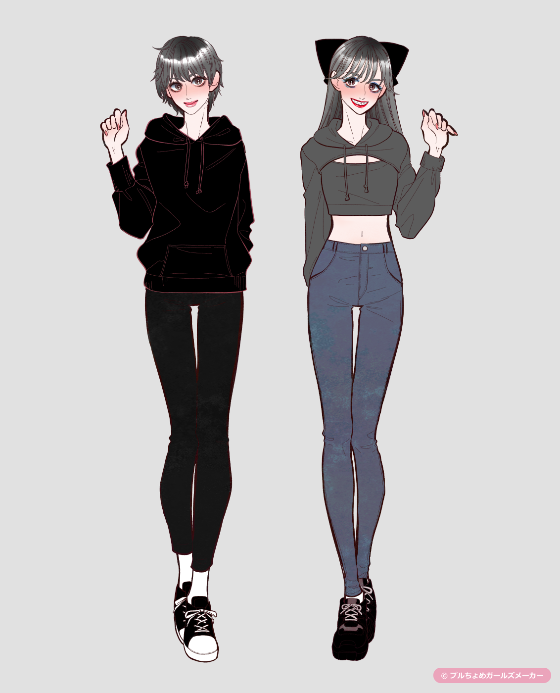 ガールズメーカーで作られた女の子3