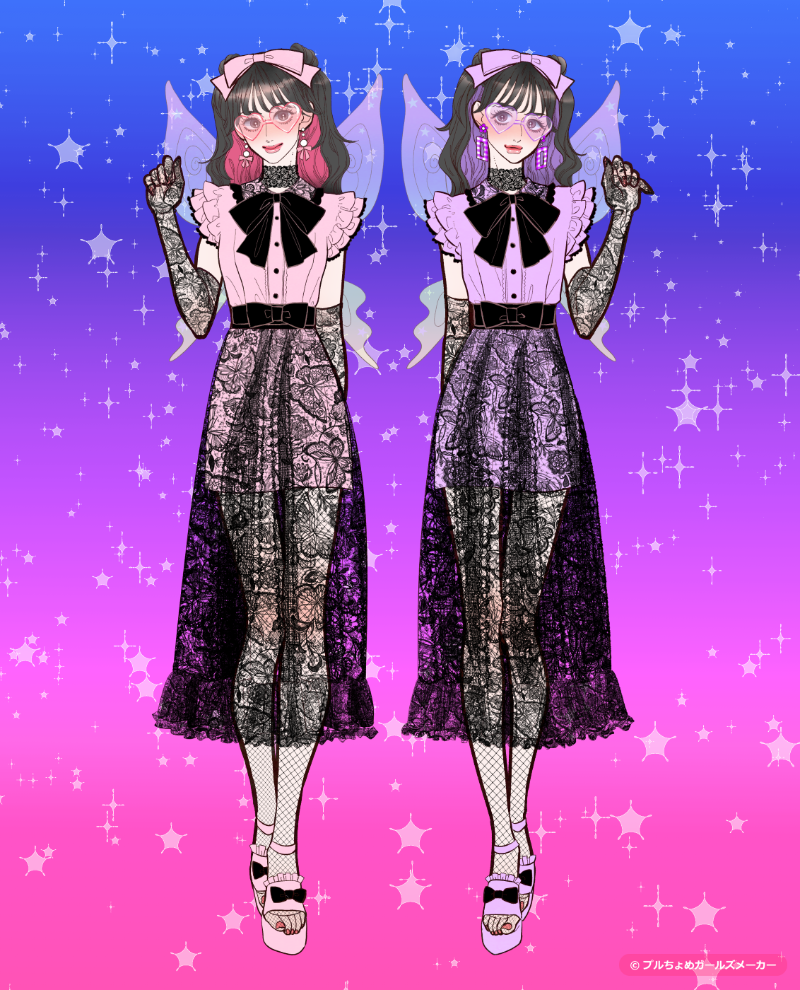 ガールズメーカーで作られた女の子2