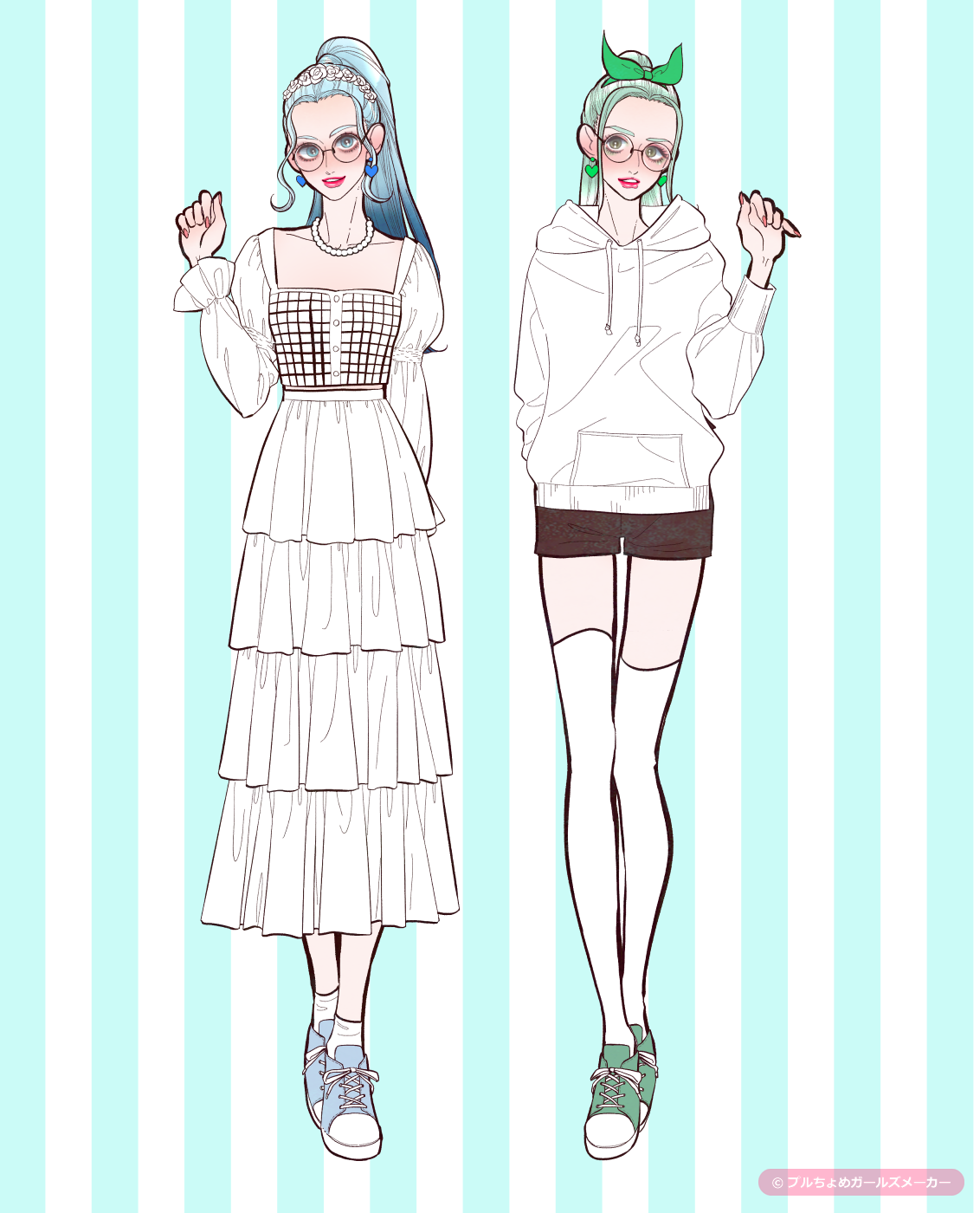 ガールズメーカーで作られた女の子6