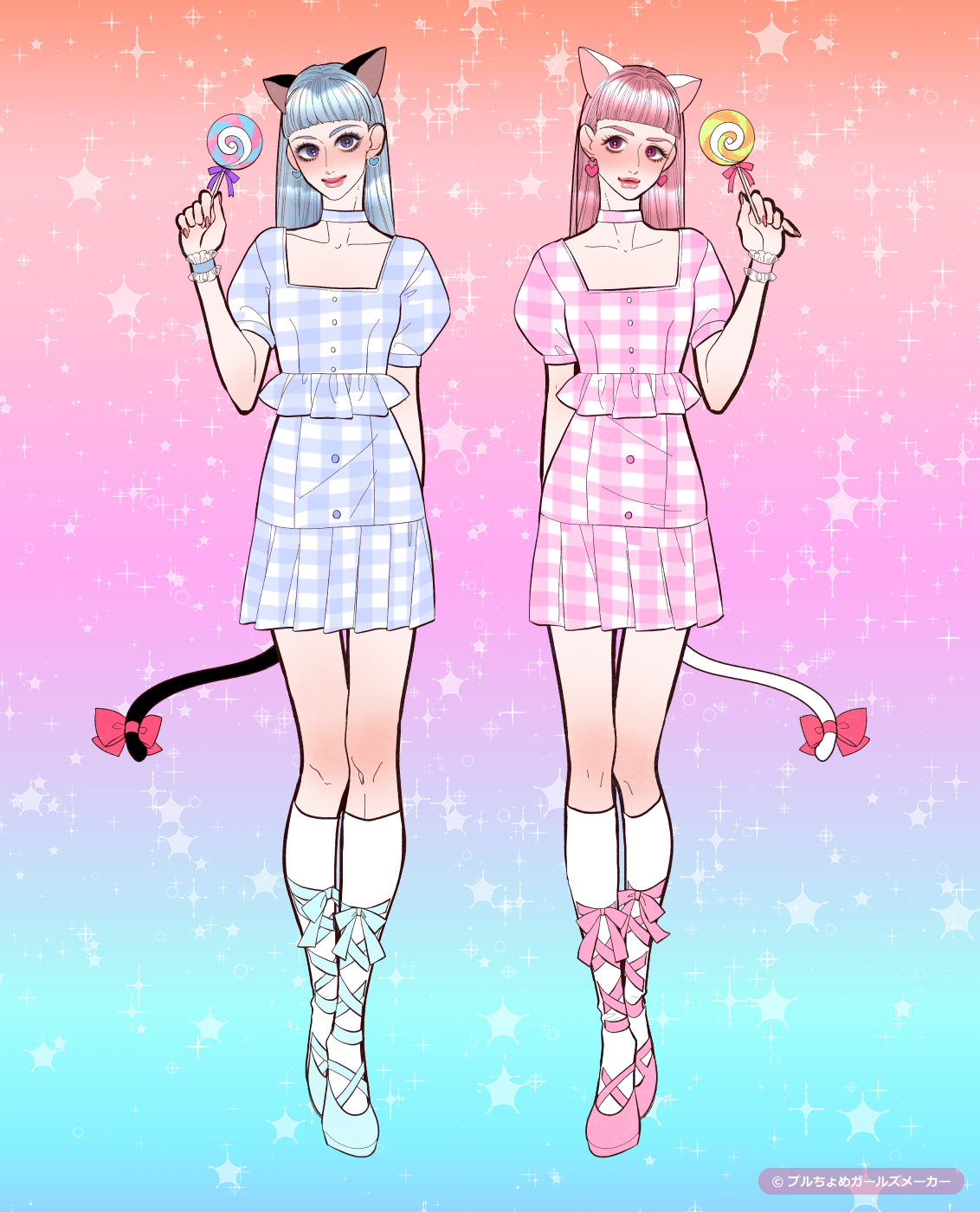 ガールズメーカーで作られた女の子5