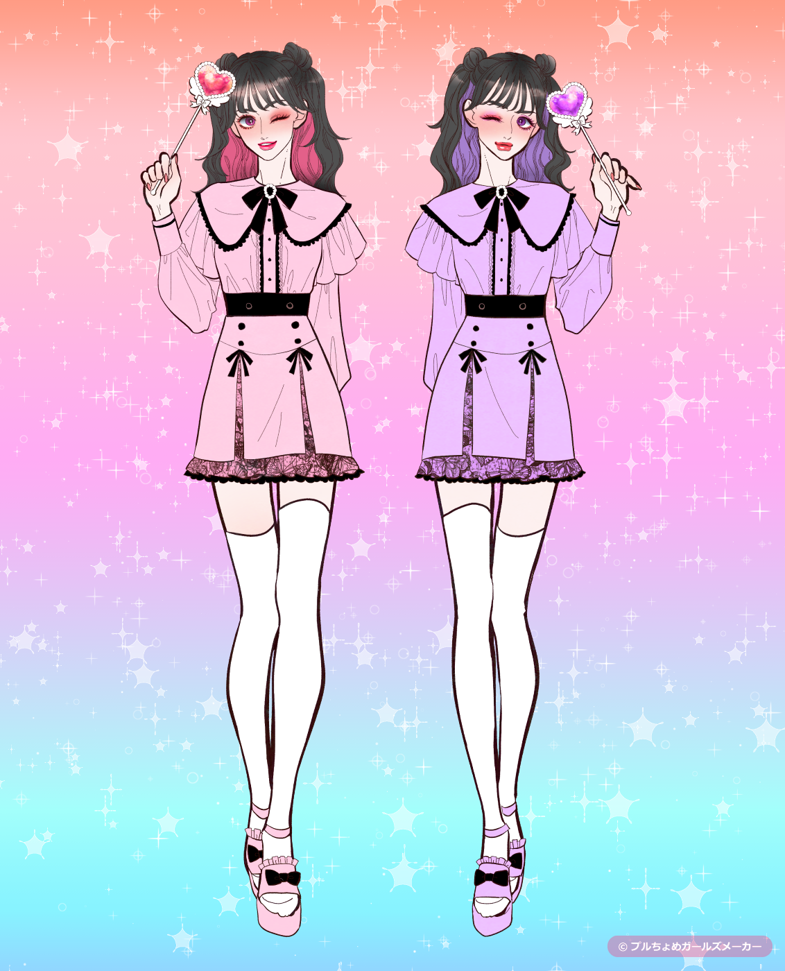 ガールズメーカーで作られた女の子3