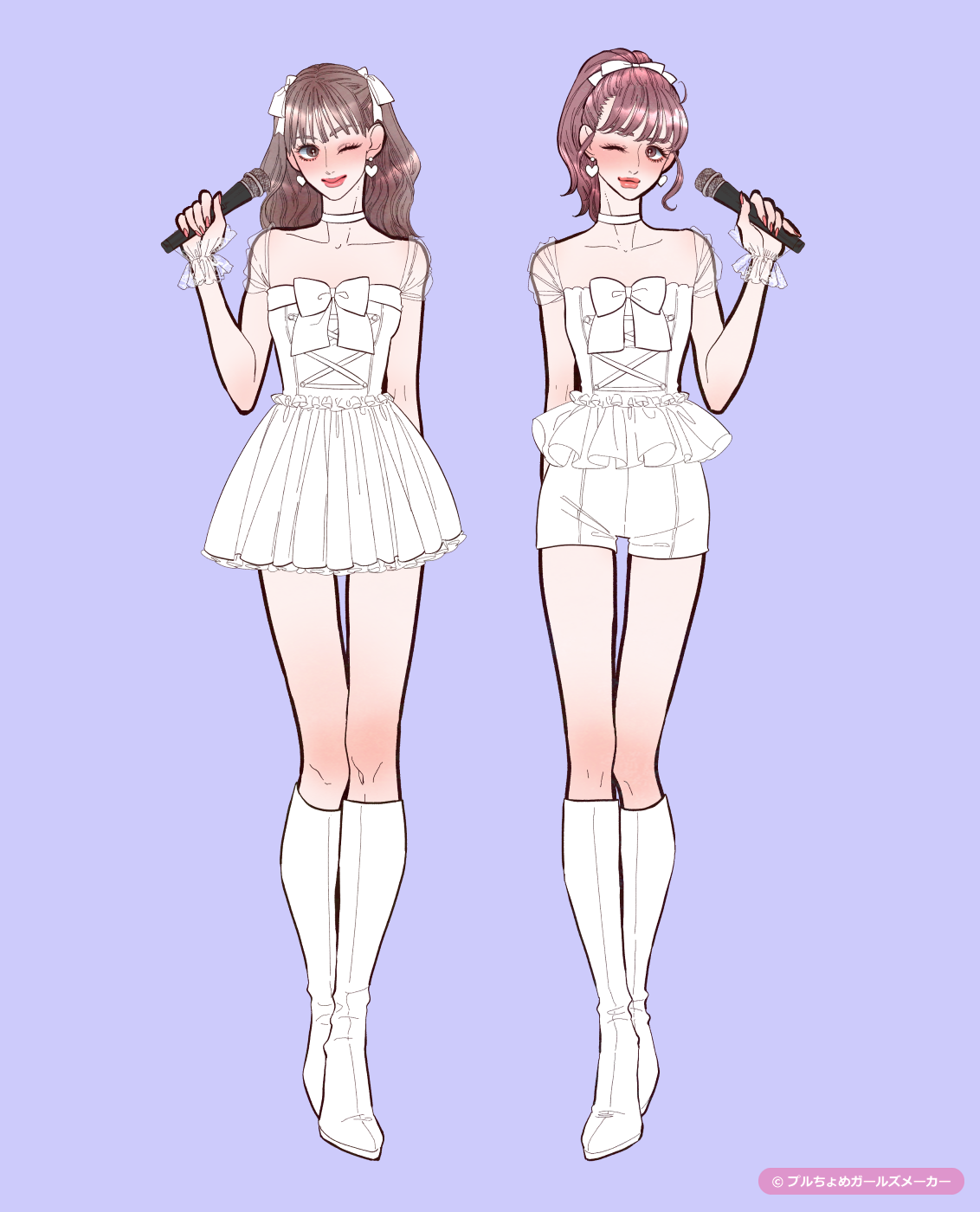 ガールズメーカーで作られた女の子3