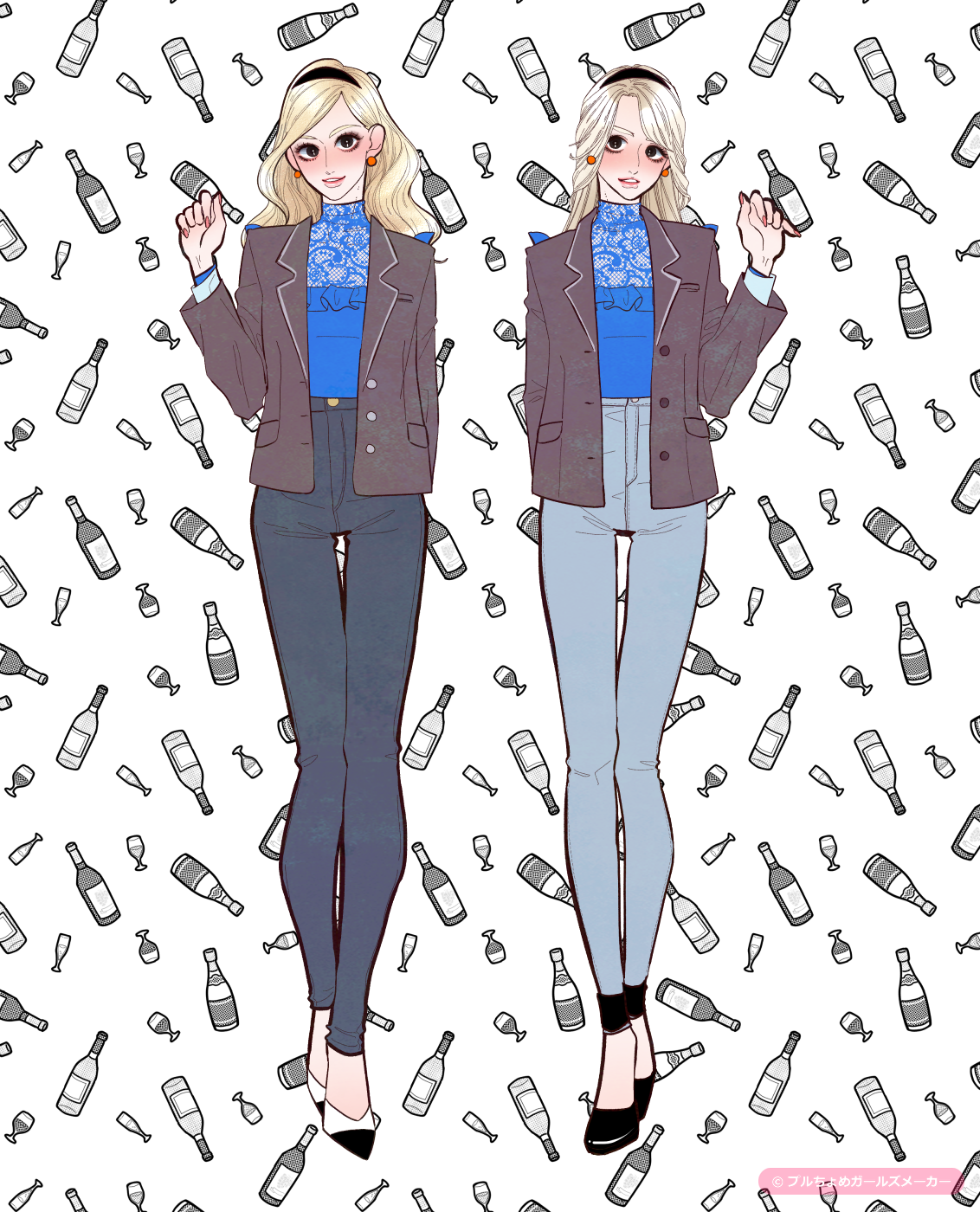 ガールズメーカーで作られた女の子5