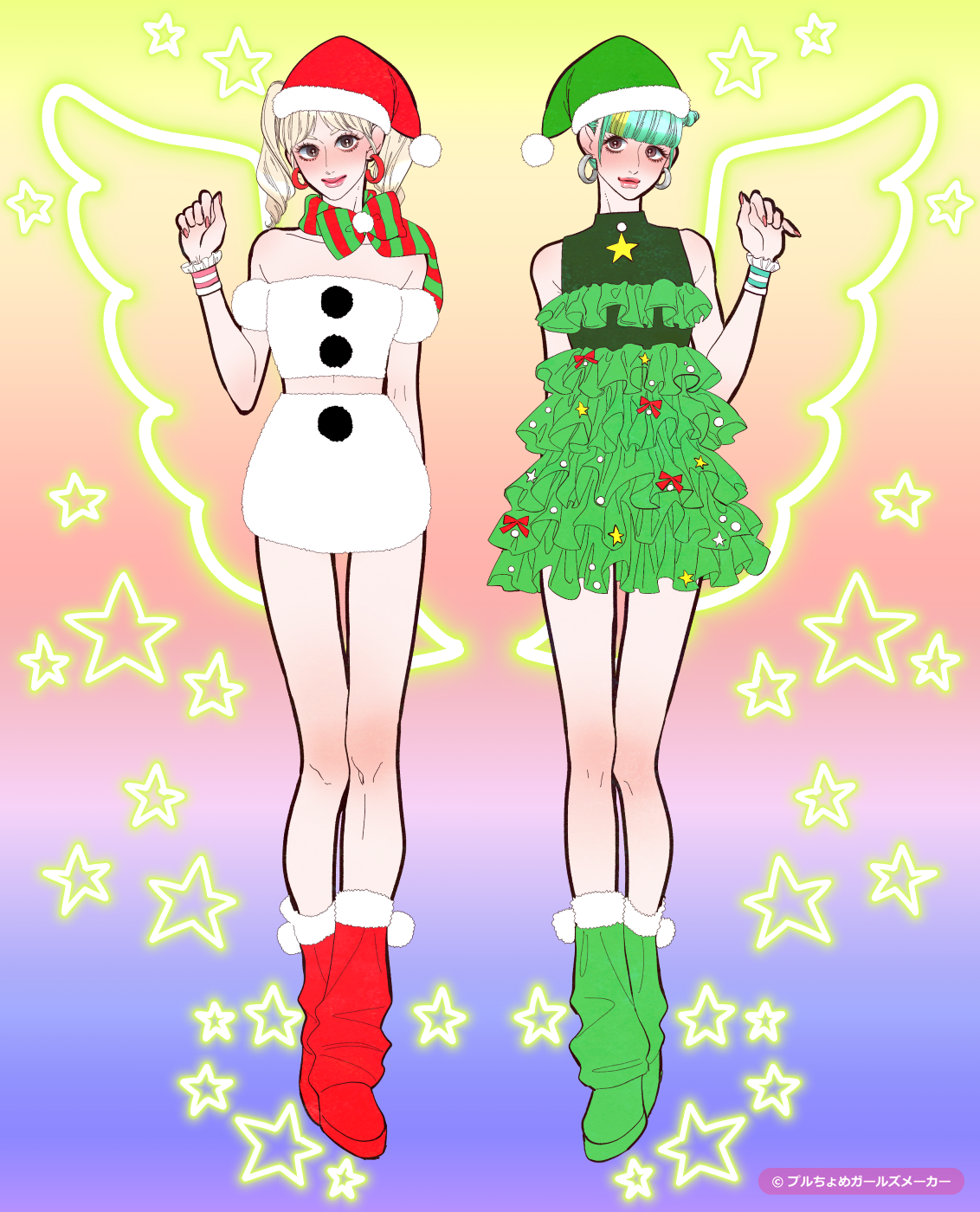 ガールズメーカーで作られた女の子1