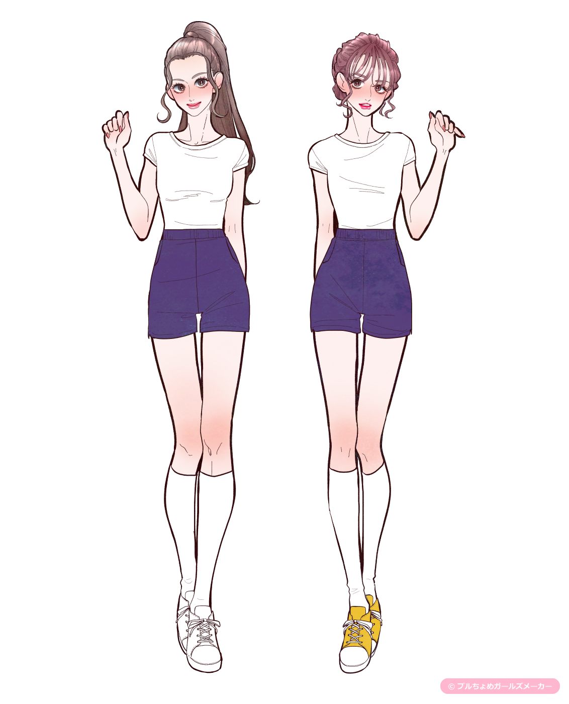 ガールズメーカーで作られた女の子5