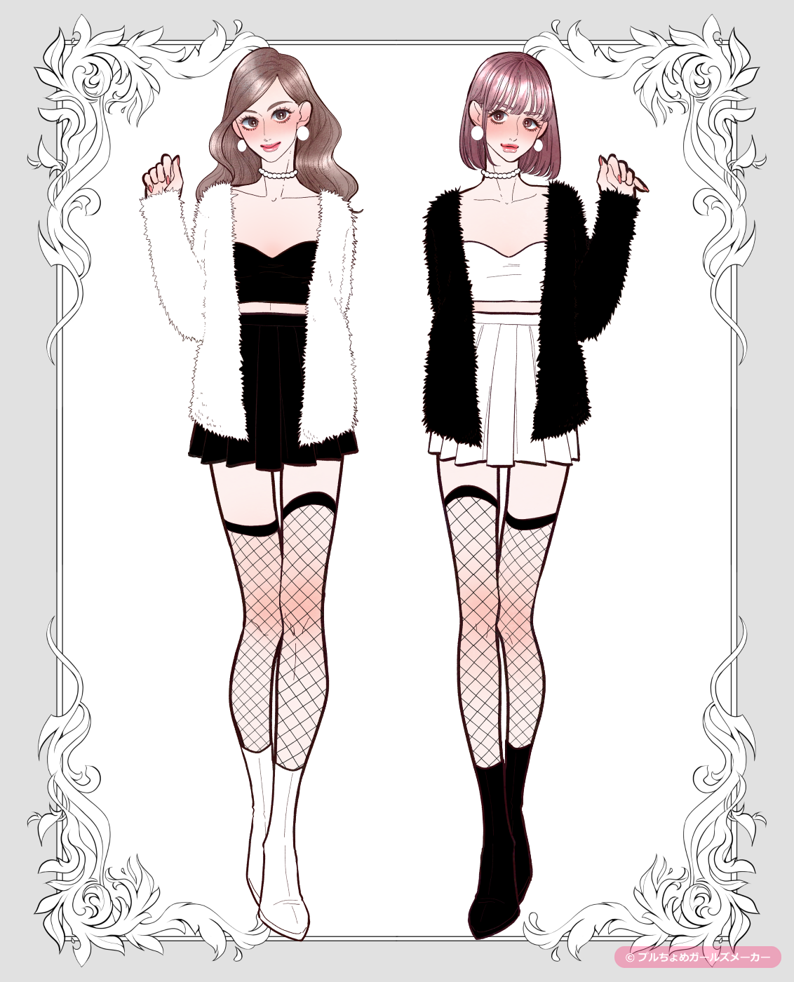 ガールズメーカーで作られた女の子4