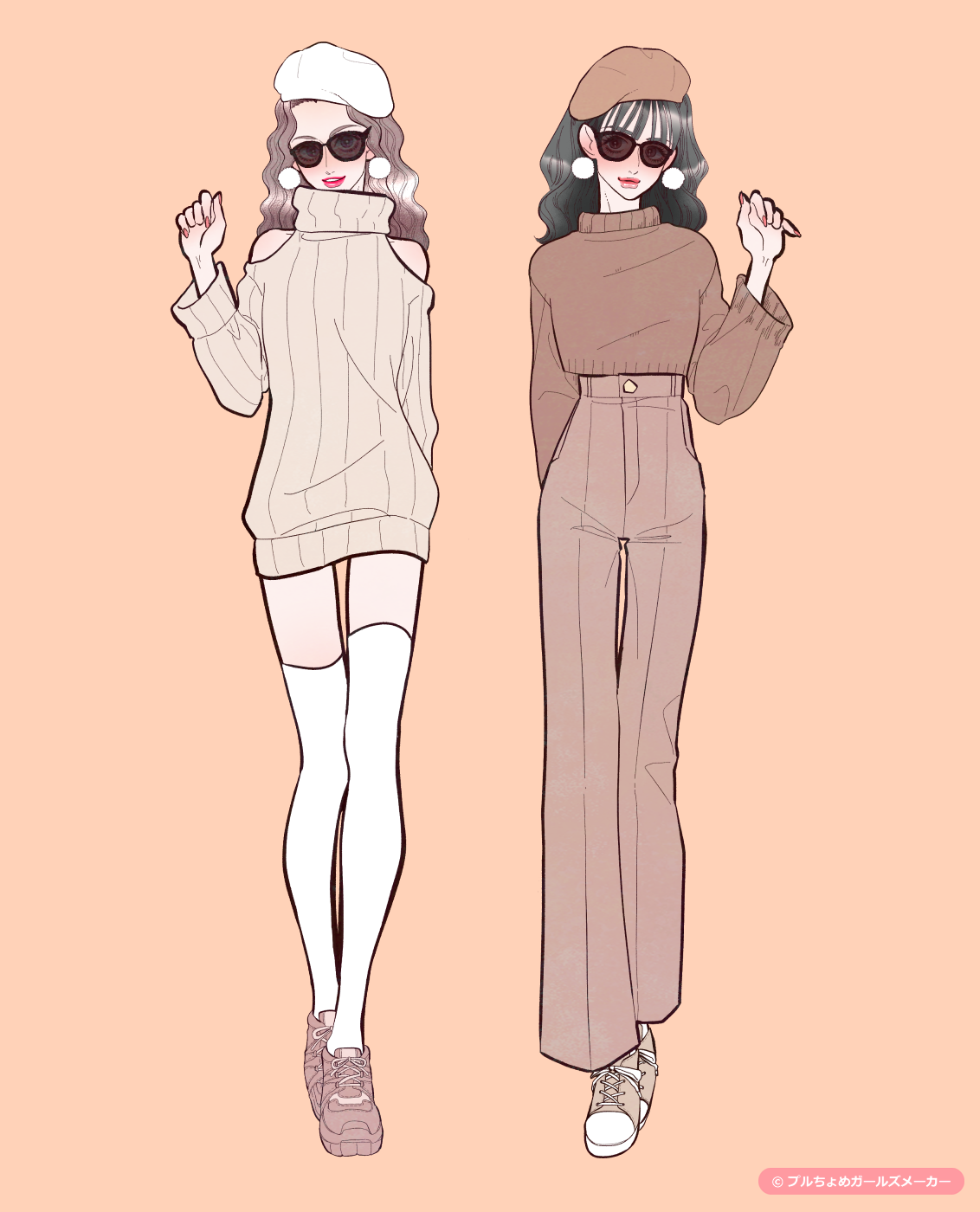 ガールズメーカーで作られた女の子3