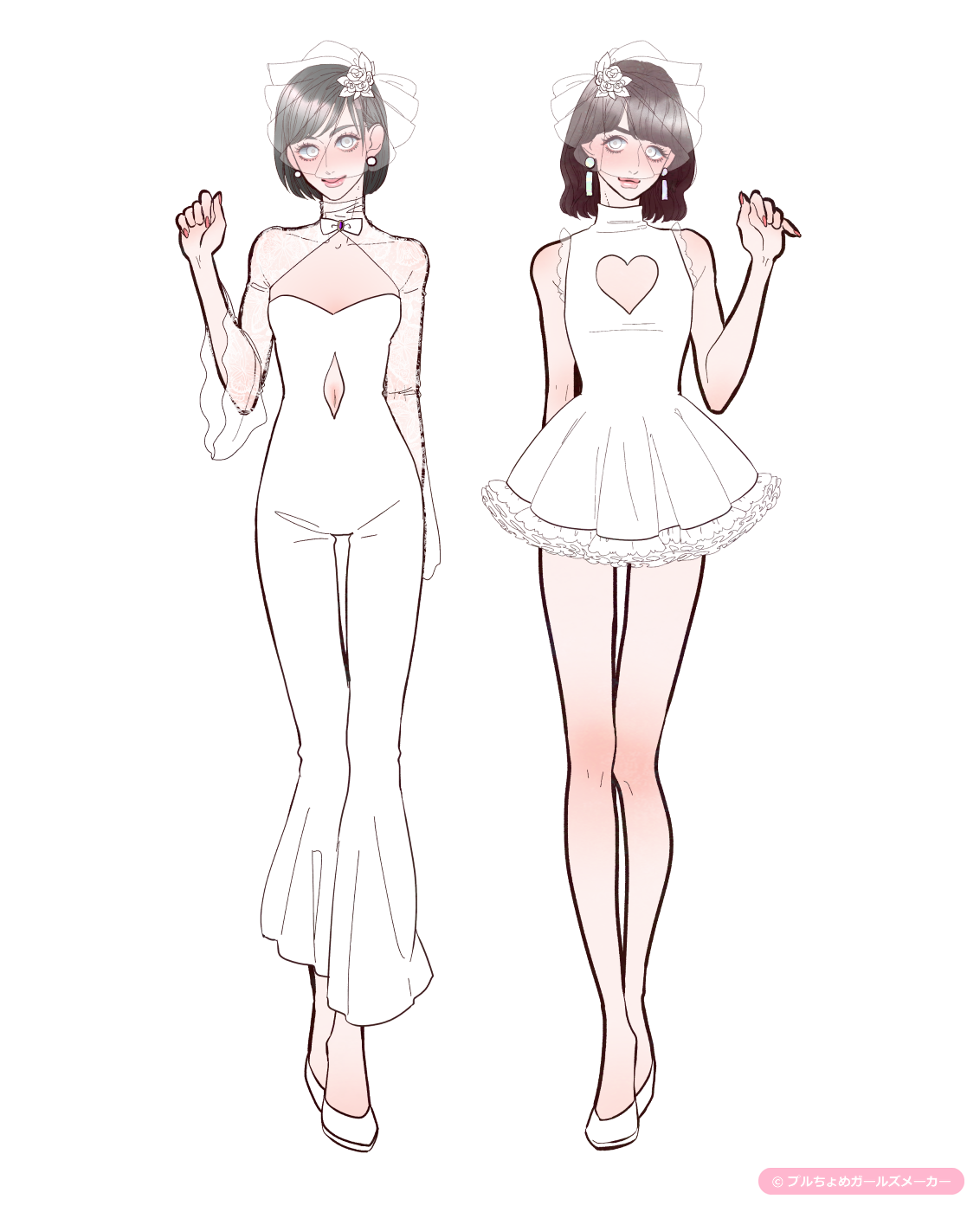 ガールズメーカーで作られた女の子4