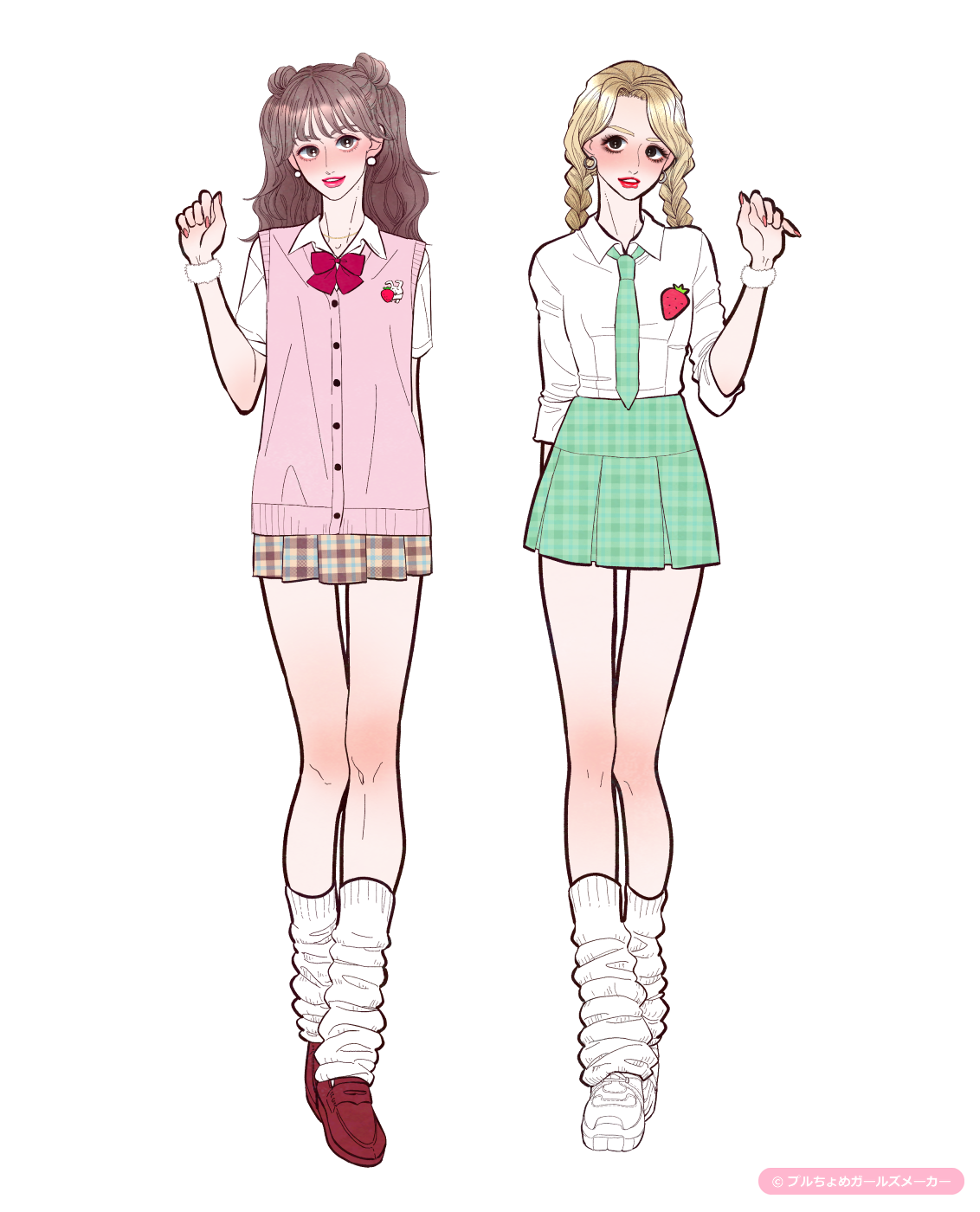 ガールズメーカーで作られた女の子4