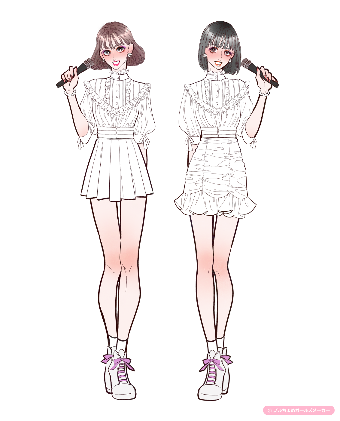 ガールズメーカーで作られた女の子4