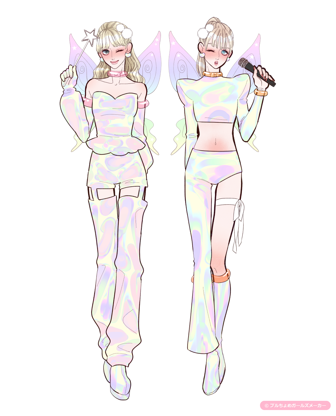 ガールズメーカーで作られた女の子3