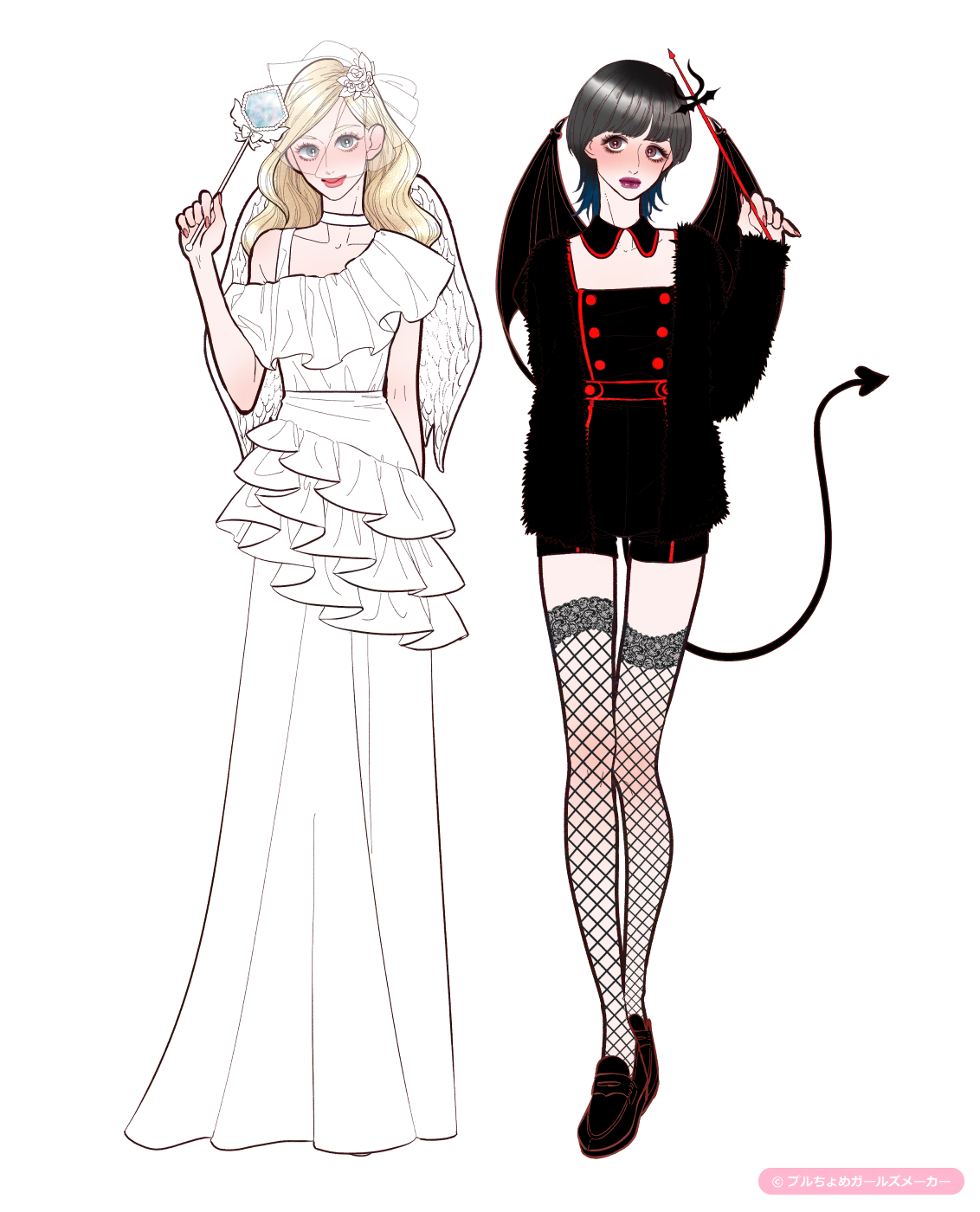 ガールズメーカーで作られた女の子6