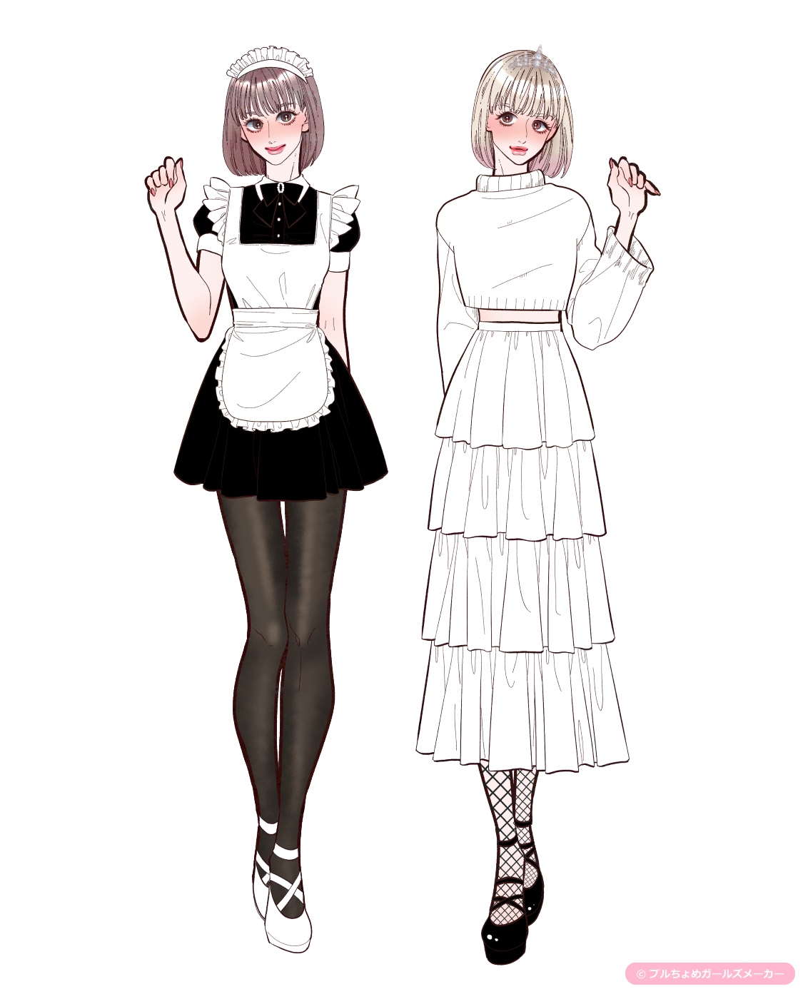 ガールズメーカーで作られた女の子5