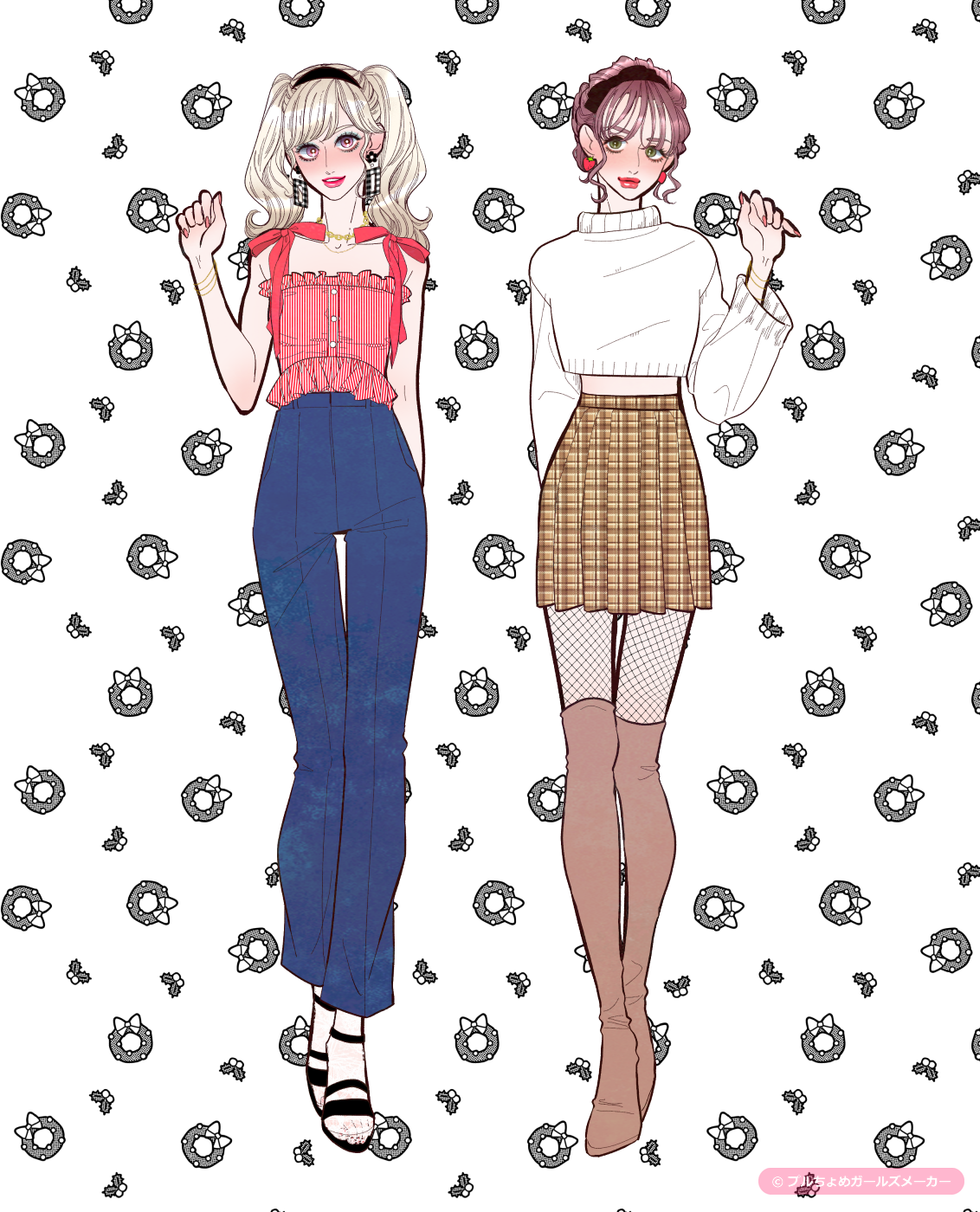 ガールズメーカーで作られた女の子15